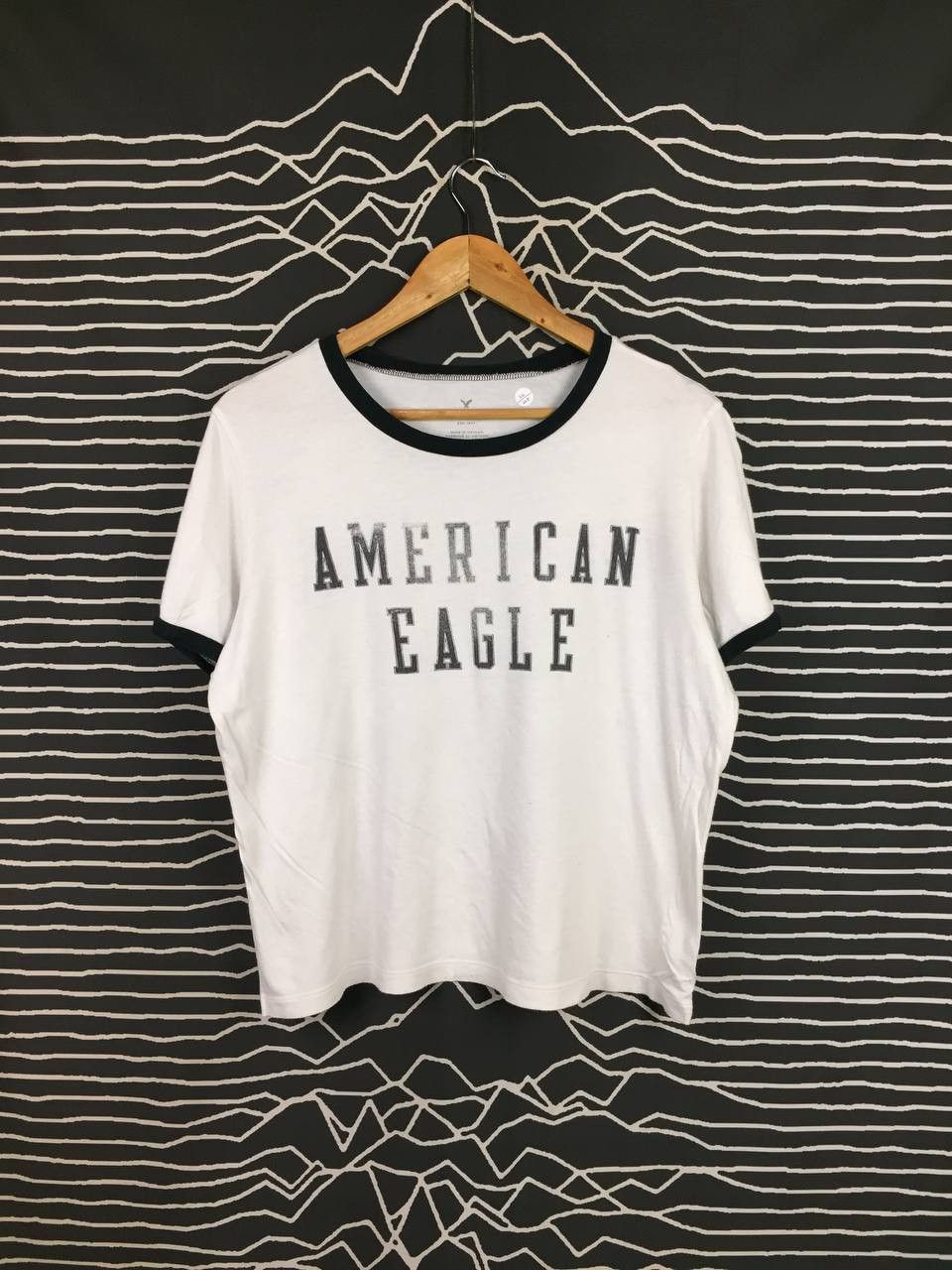 American Eagle Outfitters American Eagle Outfitters Boxy Cropped Ringer Tee Size US L / EU 52-54 / 3 - 2 Thumbnail