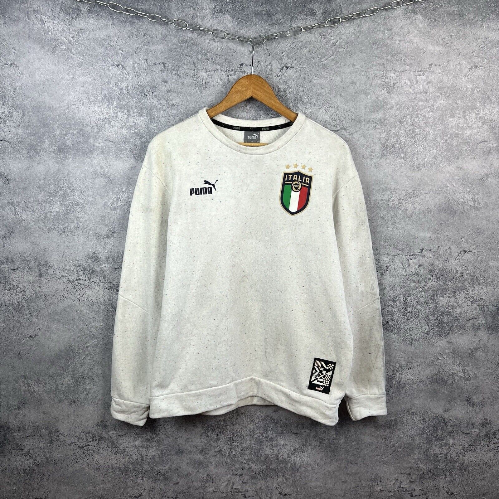 Puma Puma Italia Sweatshirt Men's Size M Long Sleeve Size US M / EU 48-50 / 2 - 1 Thumbnail