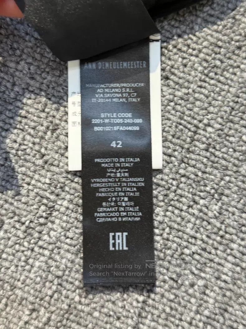 Ann Demeulemeester Ann Demeulemeester Ladies' top Size M / US 6-8 / IT 42-44 - 6 Thumbnail