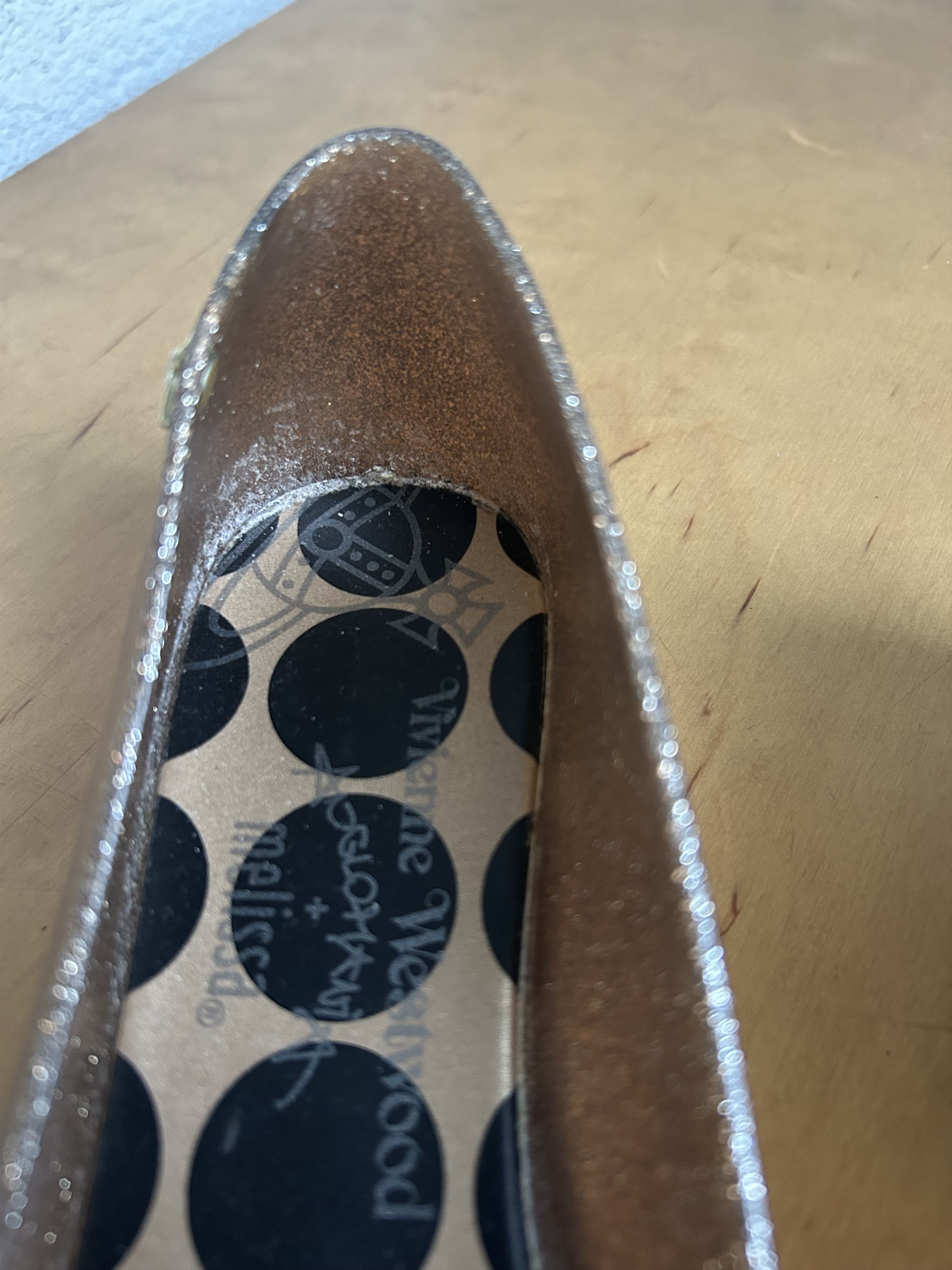 Melissa × Vivienne Westwood Vivienne Westwood x Melissa Anglomania Love ballet flats Size US 8 / IT 38 - 16 Thumbnail
