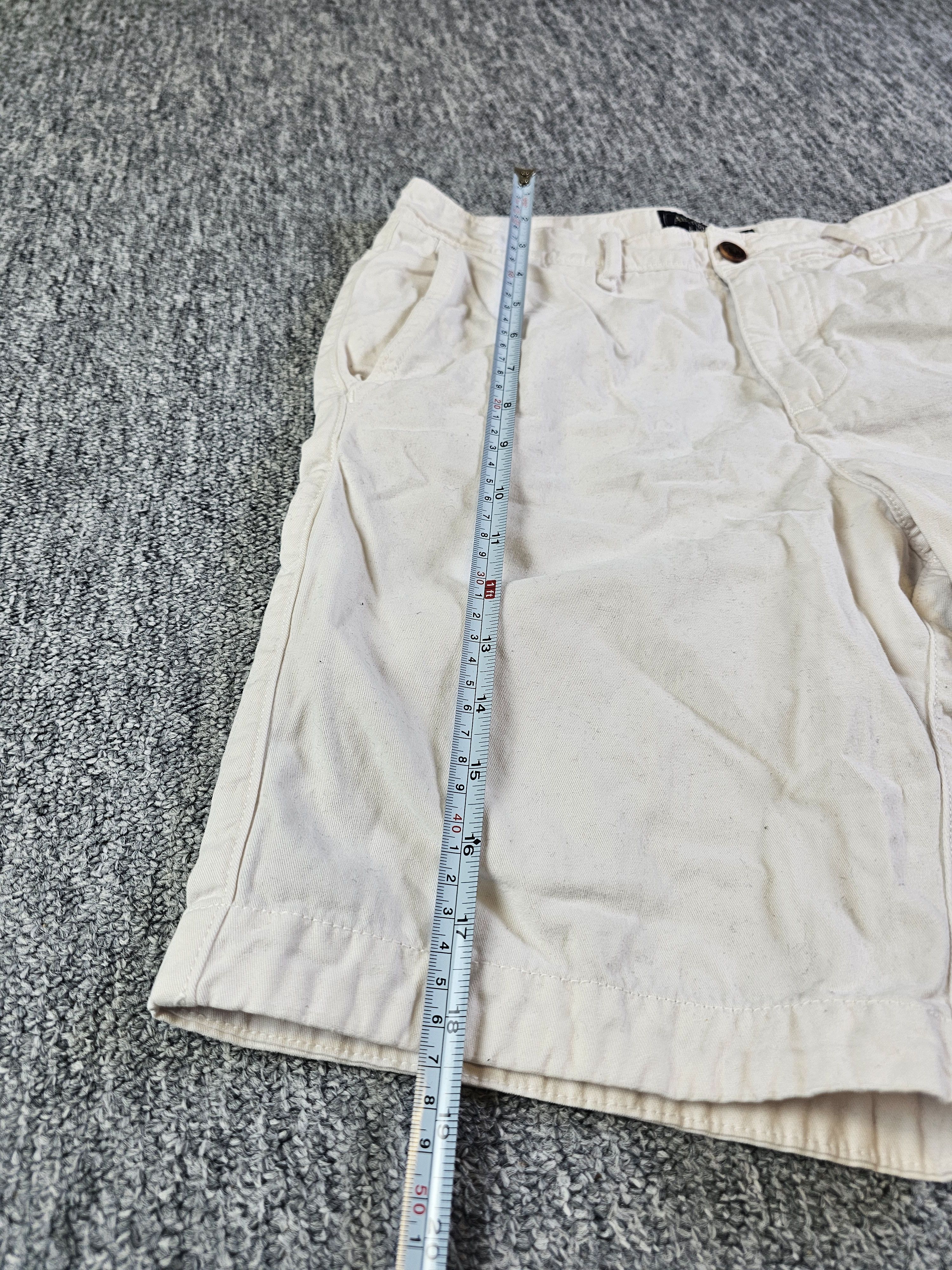 Abercrombie & Fitch Abercrombie & Fitch Khaki Chino Shorts Flat Front Cotton W28 Size US 28 / EU 44 - 11 Thumbnail
