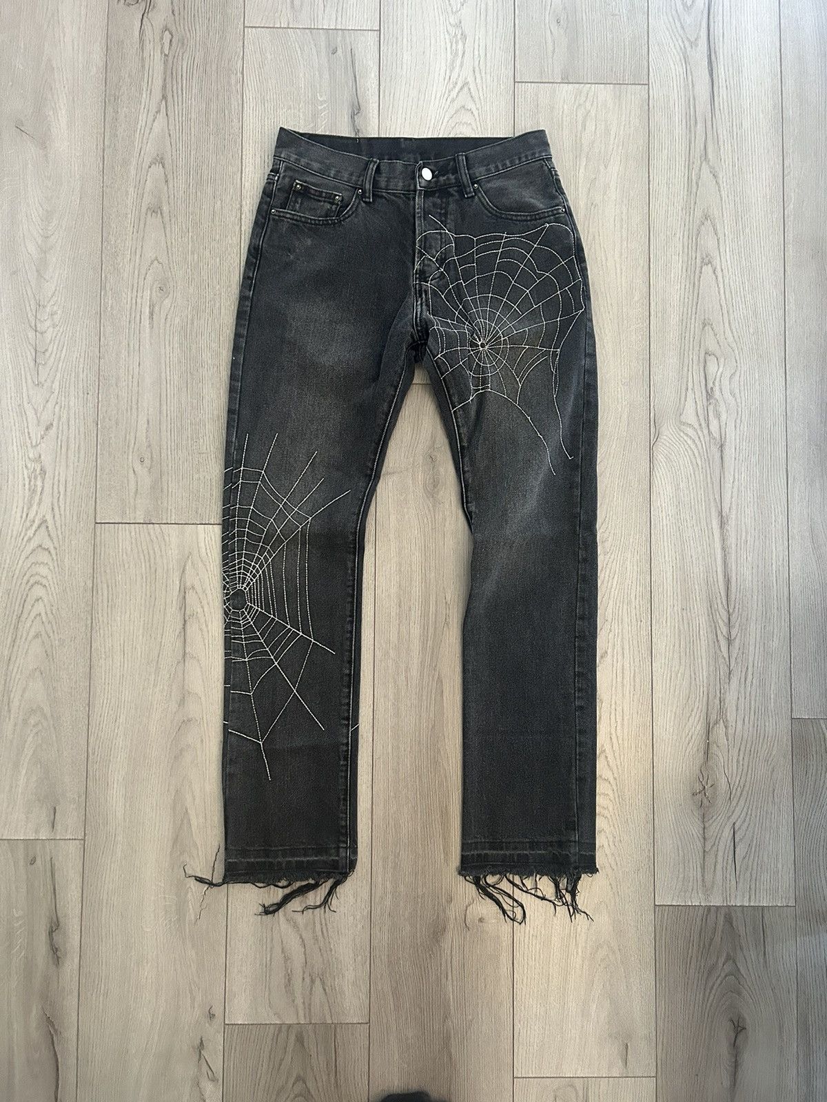 MNML MNML Spider Web Denim Size US 30 / EU 46 - 1 Thumbnail
