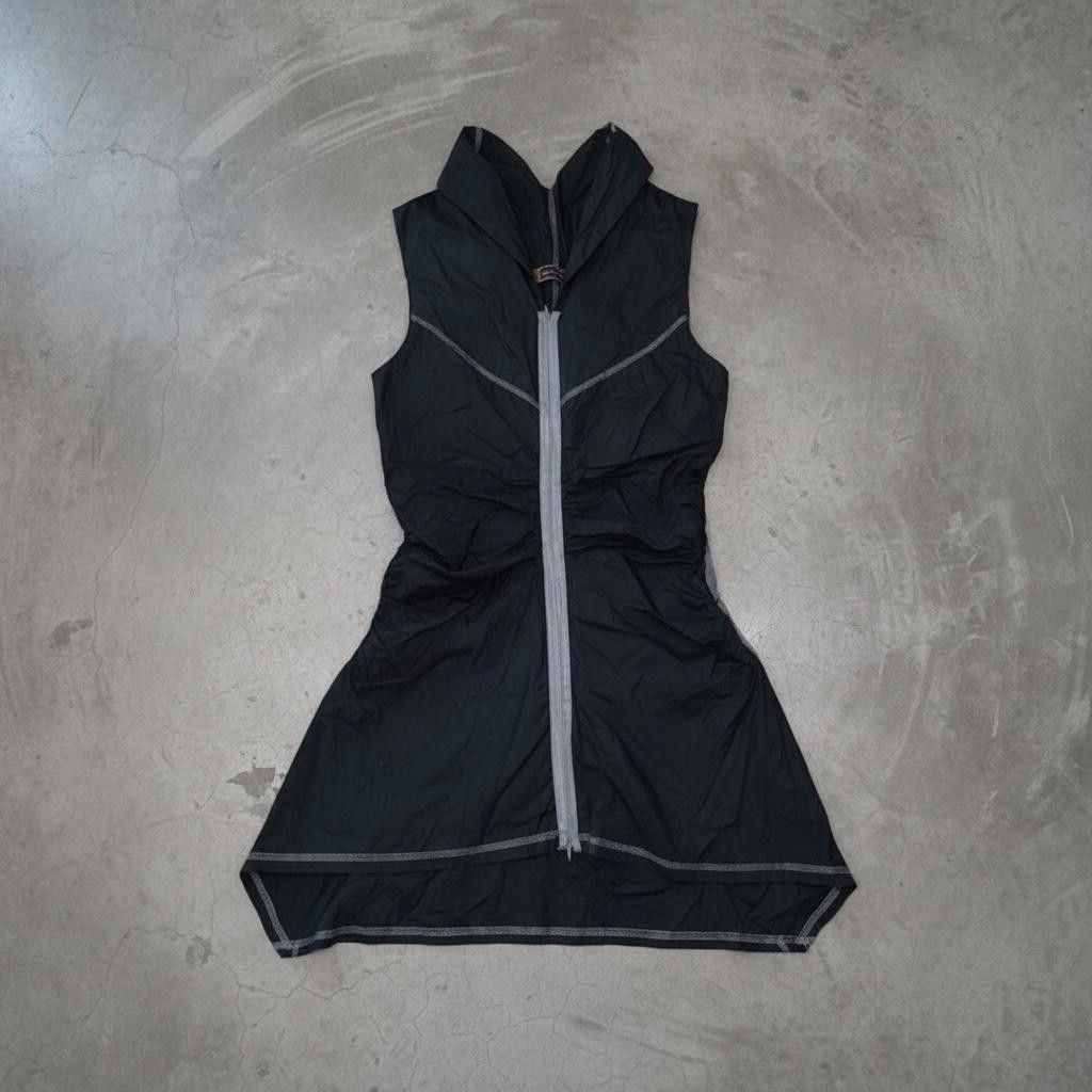 Other The Cop Copine Asymmetrical Zipped Technical Dress Size ONE SIZE - 1 Thumbnail