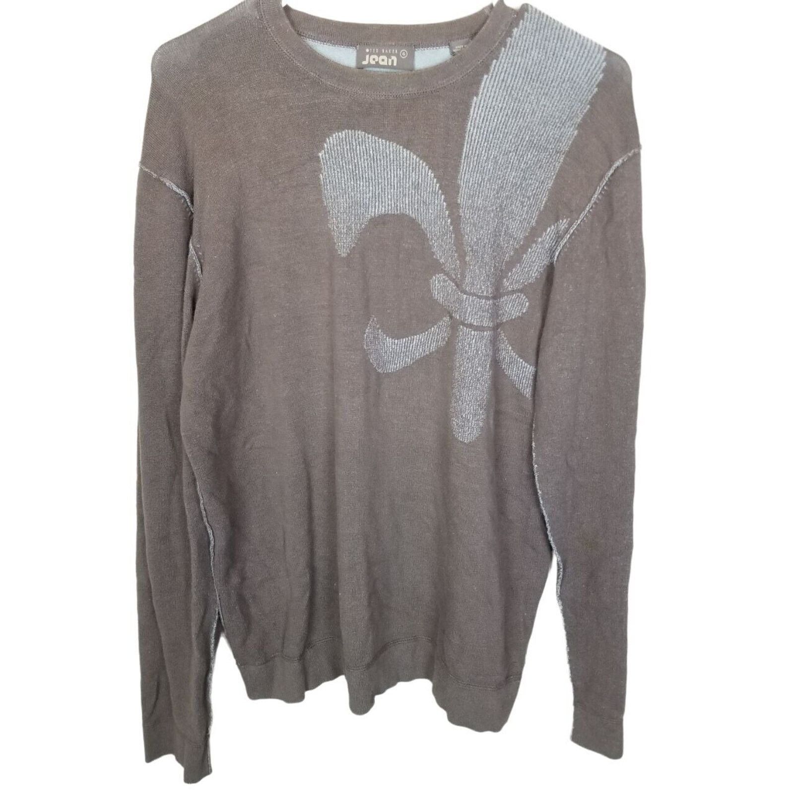 Ted Baker Ted Baker Mens Pullover Knit Sweater 4 Large Preppy Designer Size US L / EU 52-54 / 3 - 1 Thumbnail