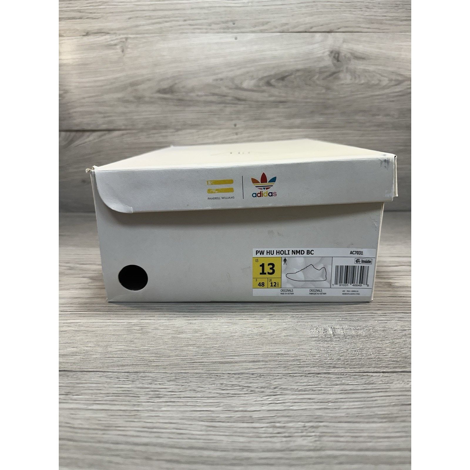 Adidas Pharrell x Adidas NMD Human Race Trail Blank Canvas Size 13 Size US 13 / EU 46 - 7 Thumbnail