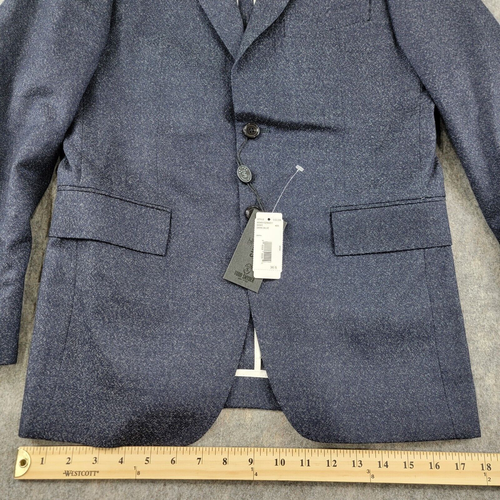 Todd Snyder Todd Snyder Donegal Sutton Suit Jacket Sport Coat Blazer Size 36S - 8 Thumbnail