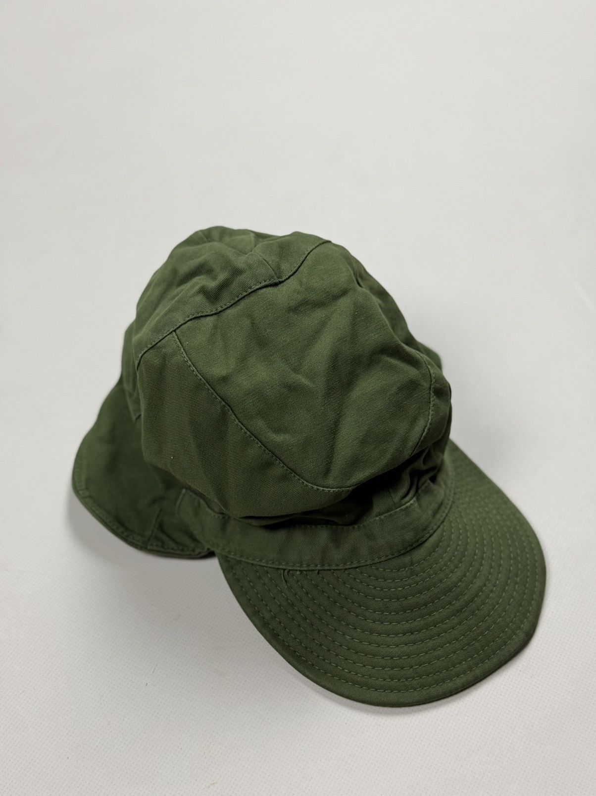 Vintage Vintage Swedish Army Military Earwarmer Flap Ear Cap Hat Size ONE SIZE - 12 Thumbnail