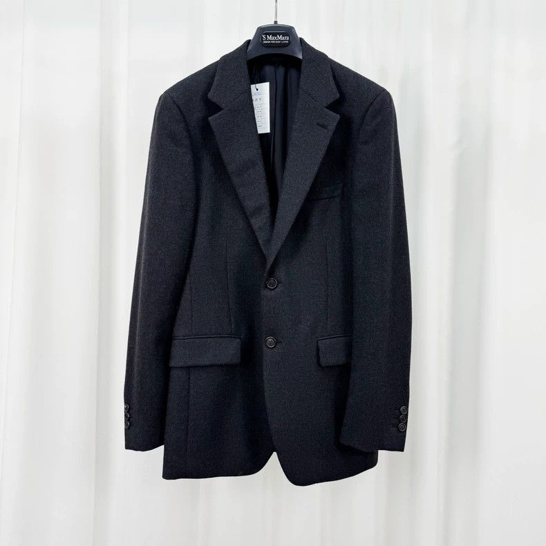 Prada Prada Black Wool Thick Blazer - dmc Size US M / EU 48-50 / 2 - 1 Thumbnail