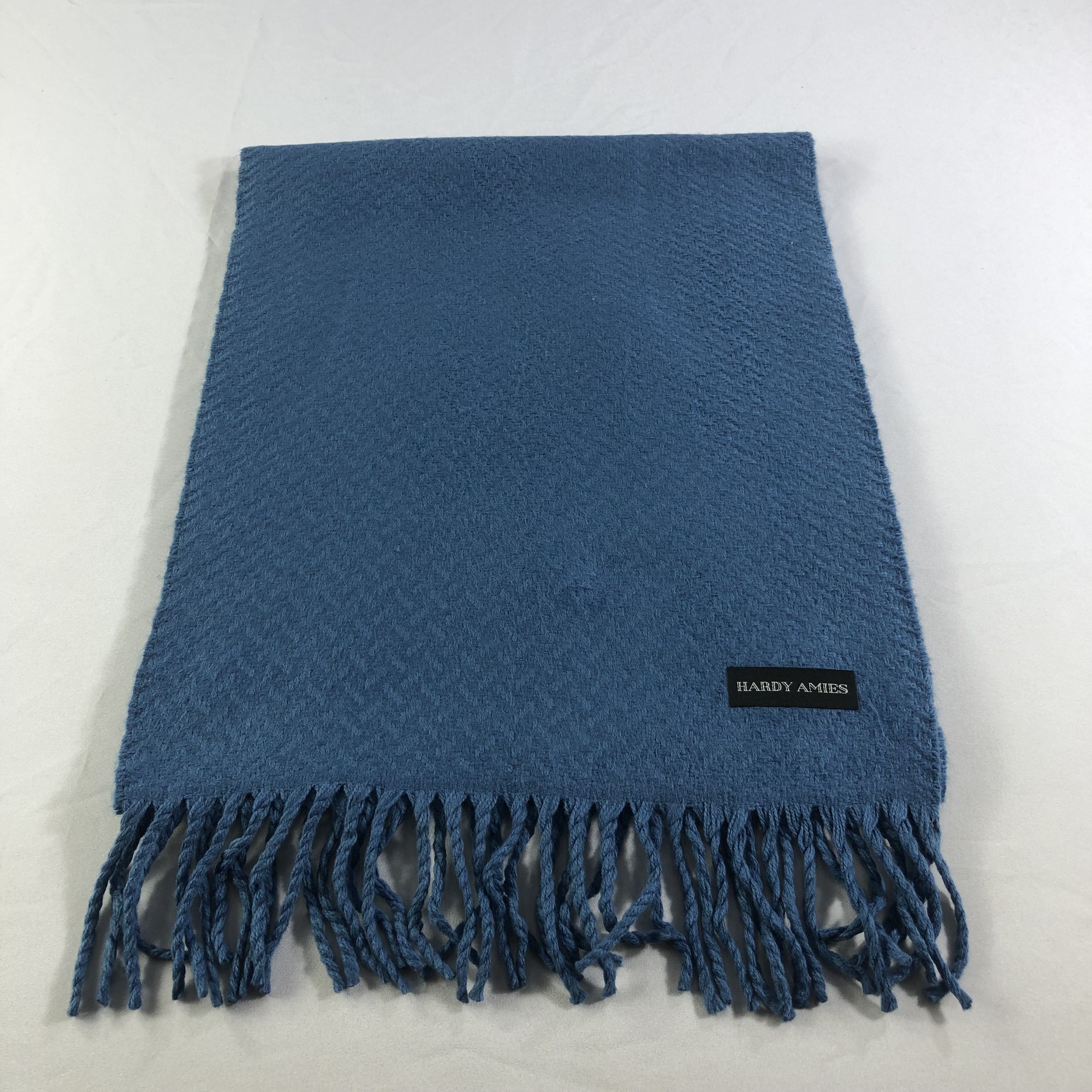 Hardy Amies Hardy Amies Blue Scarf Muffler V1475 Size ONE SIZE - 2 Thumbnail