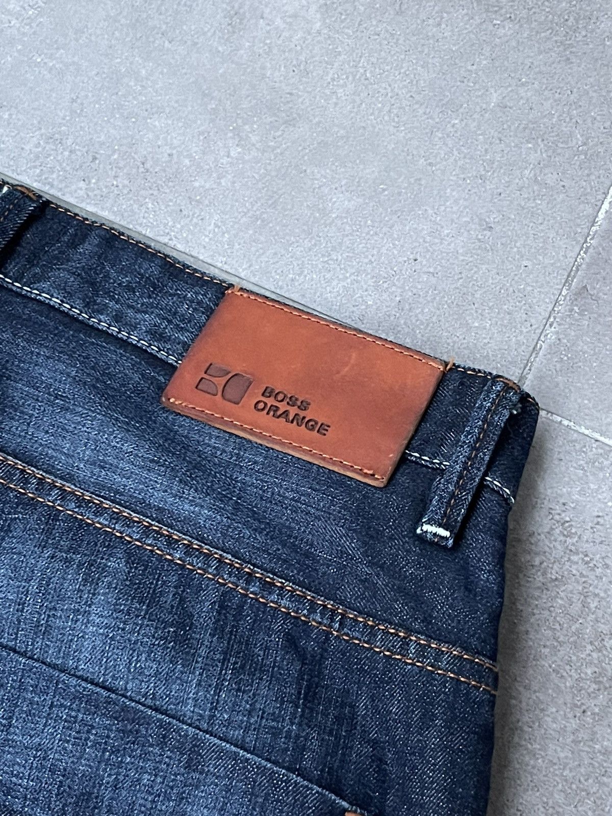 Hugo Boss Hugo Boss Orange Dark Indigo Denim Pants Size US 32 / EU 48 - 19 Thumbnail