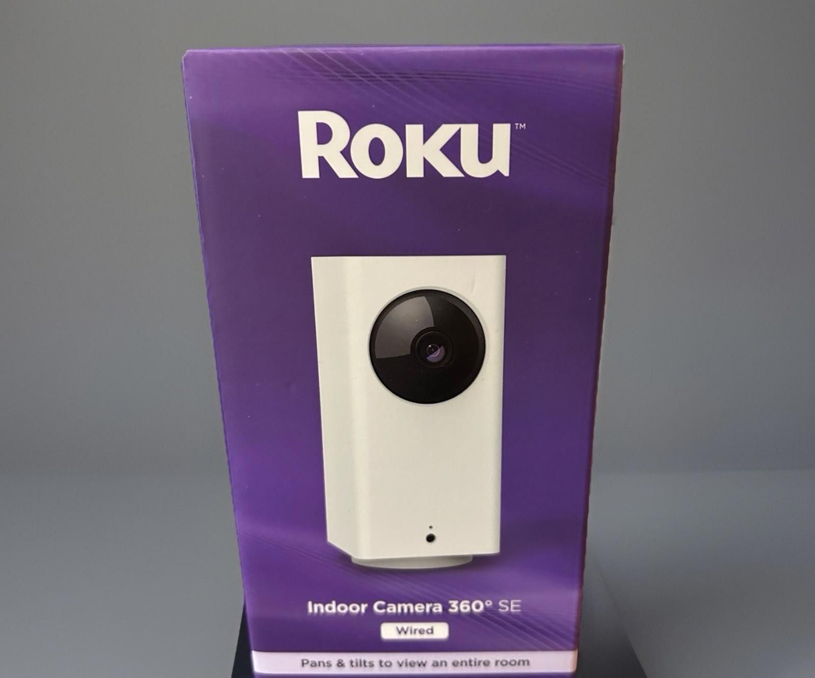 Route 66 Roku Smart Camera 360°SE Motion Detection 2way Audio Tilt Size ONE SIZE - 1 Thumbnail