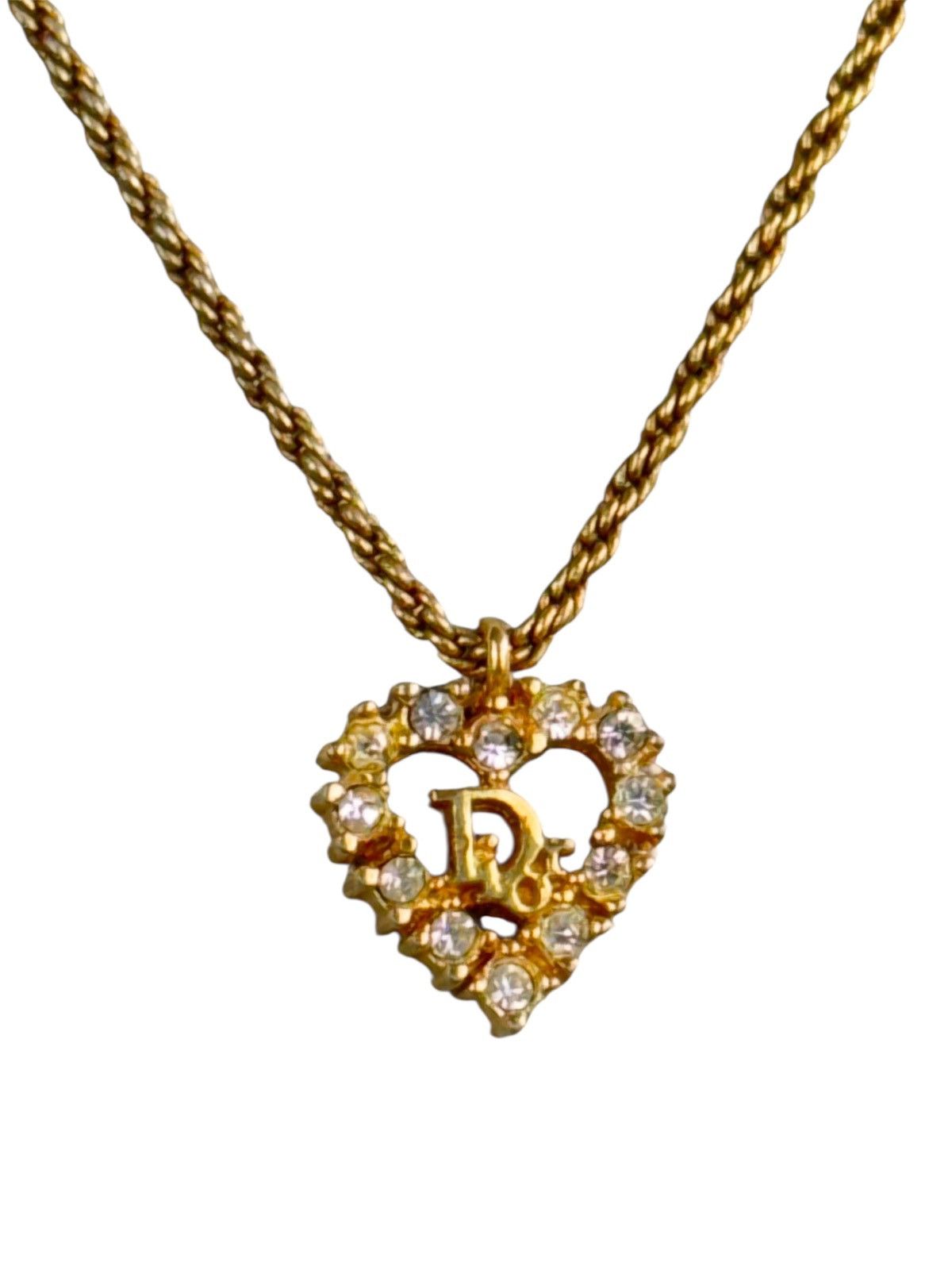 Christian Dior Monsieur Rare necklace Christian Dior Paris Heart y2k original Size ONE SIZE - 2 Thumbnail