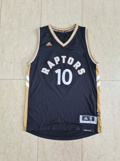 ADIDAS Swingman Kyle Lowry Toronto Raptors OVO Drake Night Black Gold Jersey  M