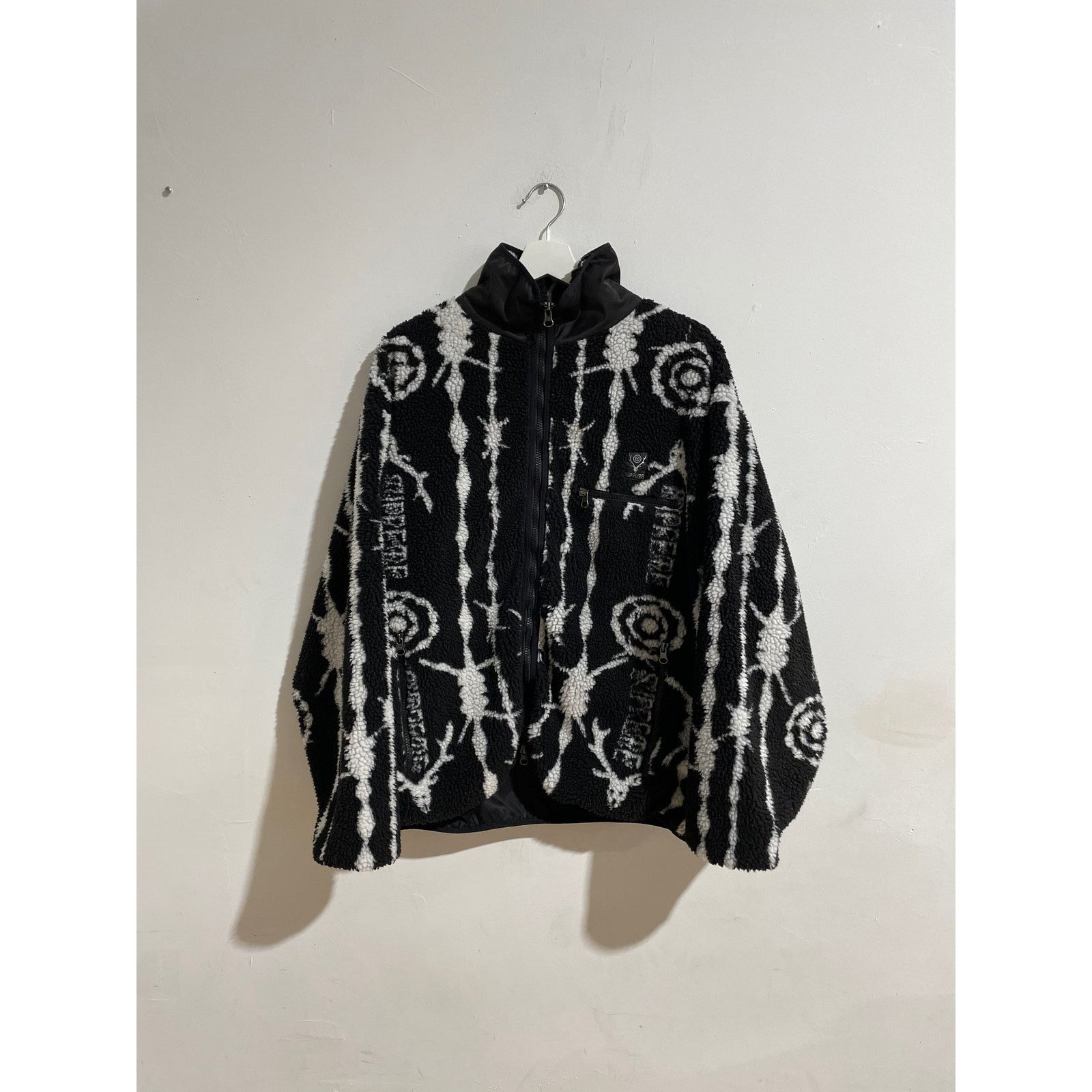 Supreme SUPREME SOUTH2WEST8 BLACK ZIP UP LARGE Size US L / EU 52-54 / 3 - 1 Thumbnail