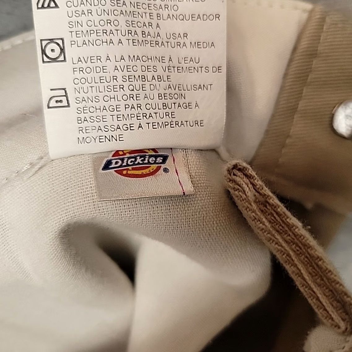 Dickies Dickies Shorts Mens 30x12 Khaki Beige Cargo Flat Front Chino Outdoor Casual Men Regular Size US 30 / EU 46 - 5 Thumbnail
