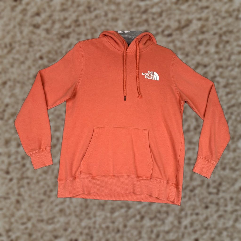 The North Face The North Face Hoodie Womens M Orange Never Stop Exploring Pullover Jersey Shirt Size M / US 6-8 / IT 42-44 - 1 Thumbnail