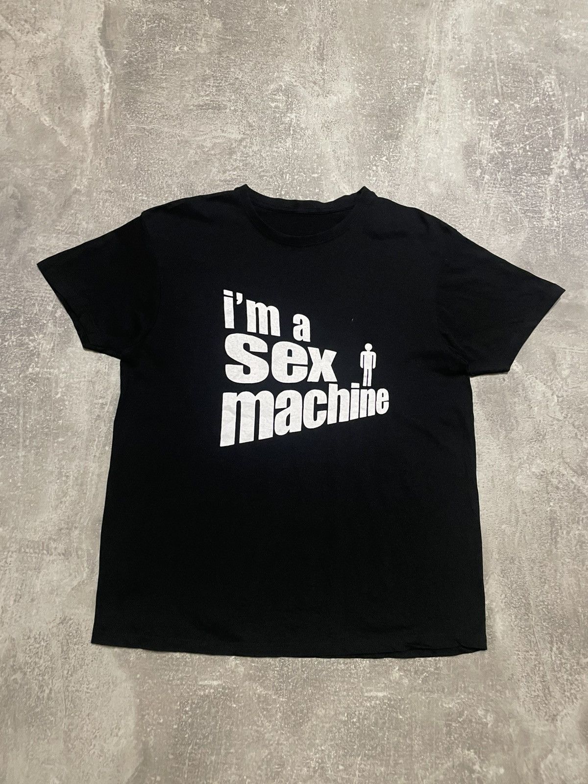 Hook-Ups Vintage I am A Sex Machine Y2K Humour T-Shirt Size US S / EU 44-46 / 1 - 1 Thumbnail