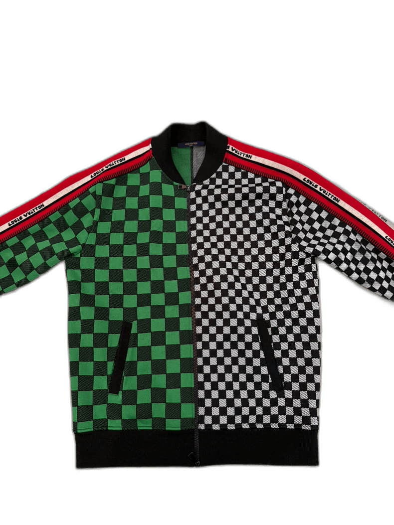 Louis Vuitton Louis Vuitton Checkered ZipUp Jacket-2506 Size US XL / EU 56 / 4 - 1 Thumbnail