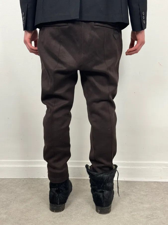 Prada 2000s Prada Brown Cozy Tailored Pants Size US 31 - 4 Thumbnail