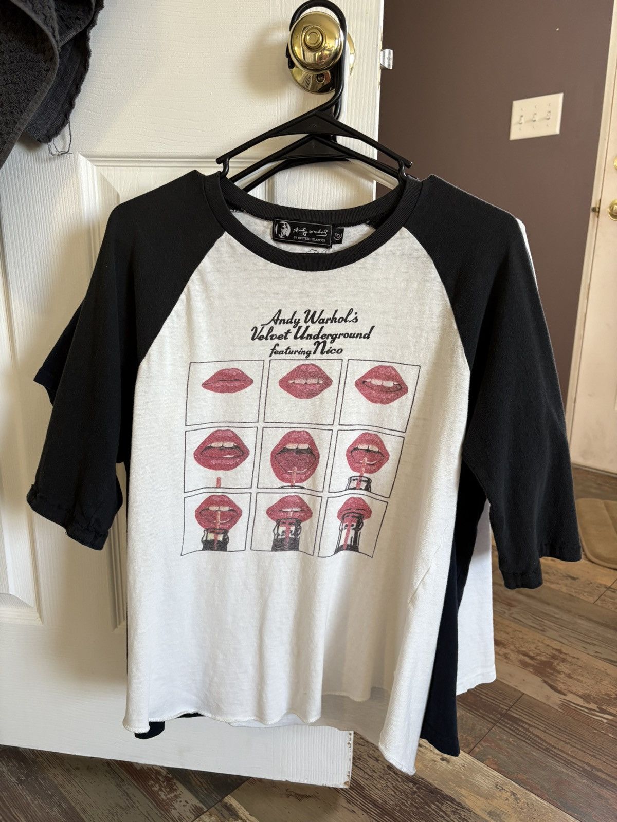 Hysteric Glamour Andy Warhol The Velvet Underground Raglan