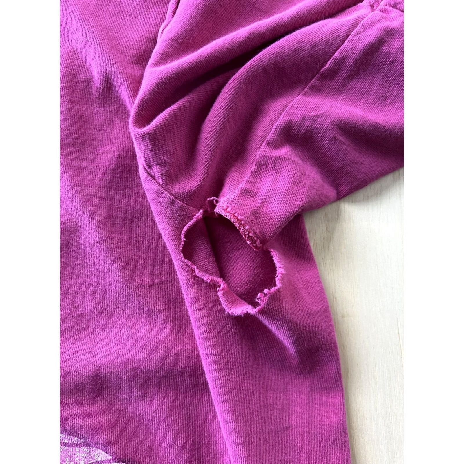 Disney VINTAGE Disney Minnie Mickey Shirt Womens Large Pink Walt Disney World Sleep Tee Size L / US 10 / IT 46 - 6 Thumbnail