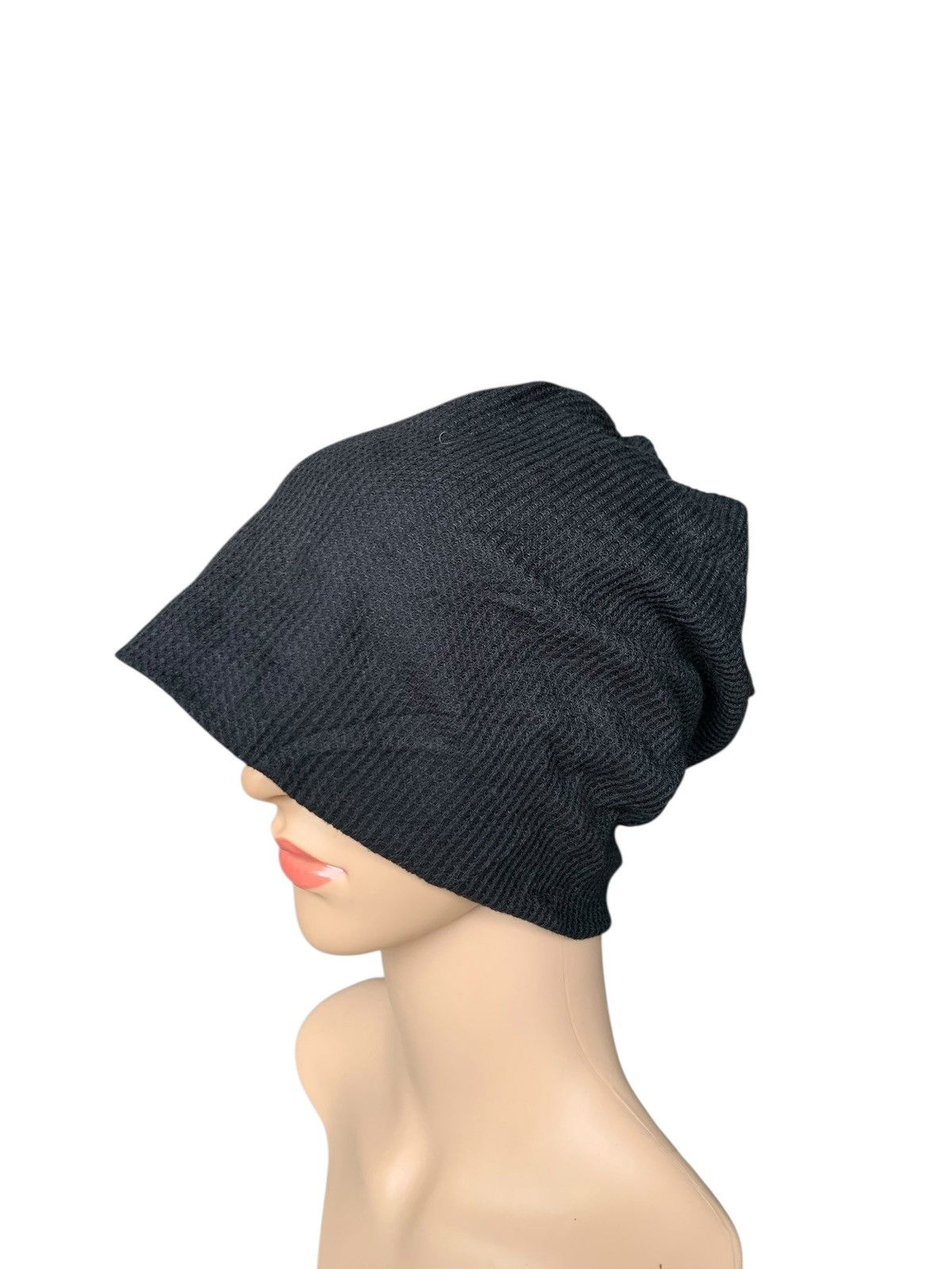 Japanese Brand Crochet Big Knit Bondage Beanie Hat Japanese Style Size ONE SIZE - 6 Thumbnail