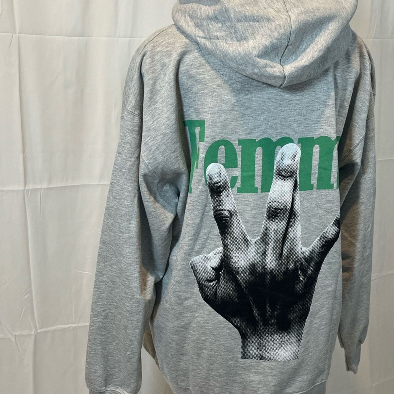 Homme + Femme La Grey and Green Homme Femme Hoodie Men’s XL NWT Size US XL / EU 56 / 4 - 6 Thumbnail