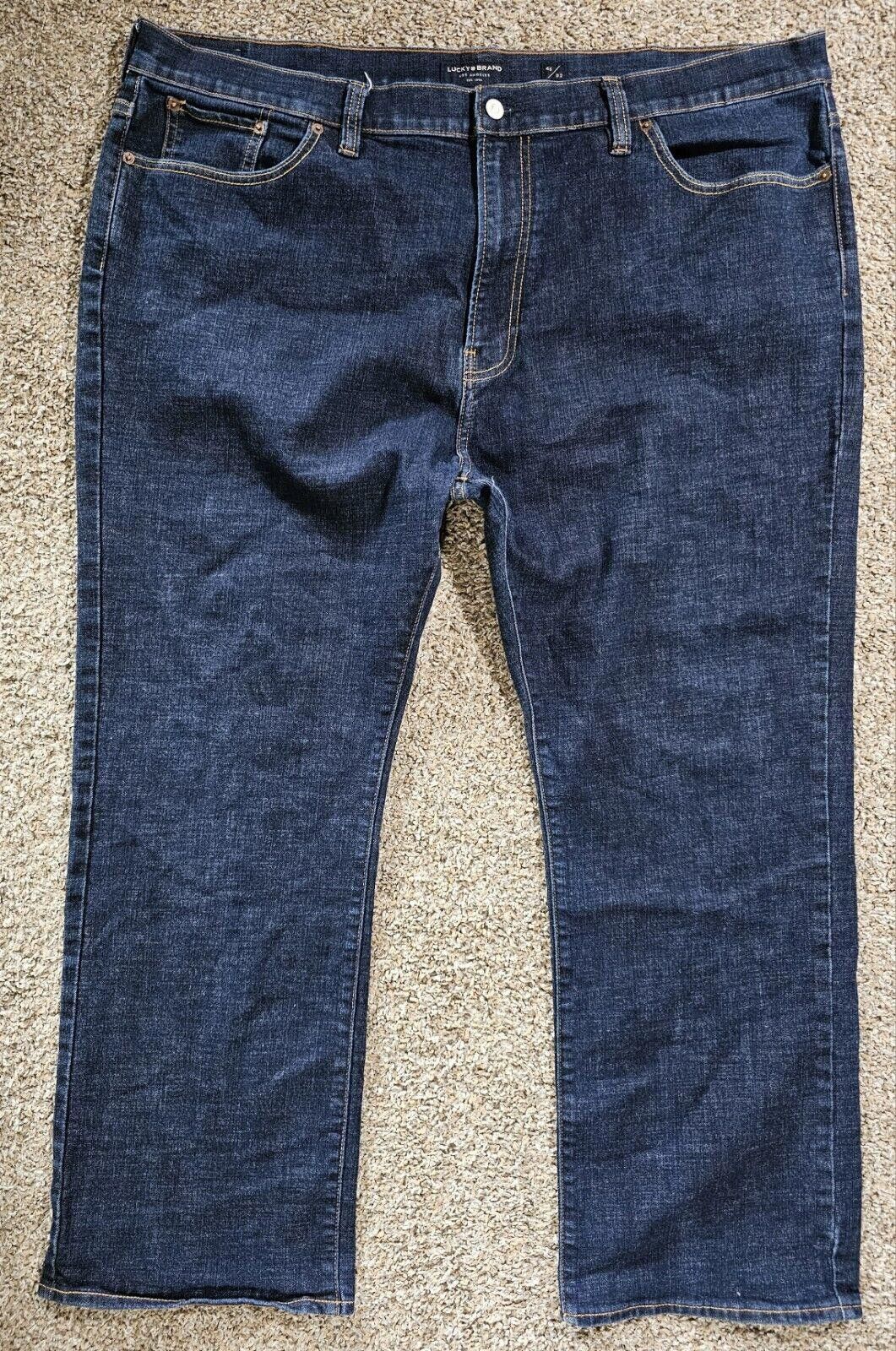 Lucky Brand Lucky Brand 46x29 Tag 46/32 Jeans 181 Relaxed Straight Blue Size US 44 / EU 60 - 1 Thumbnail