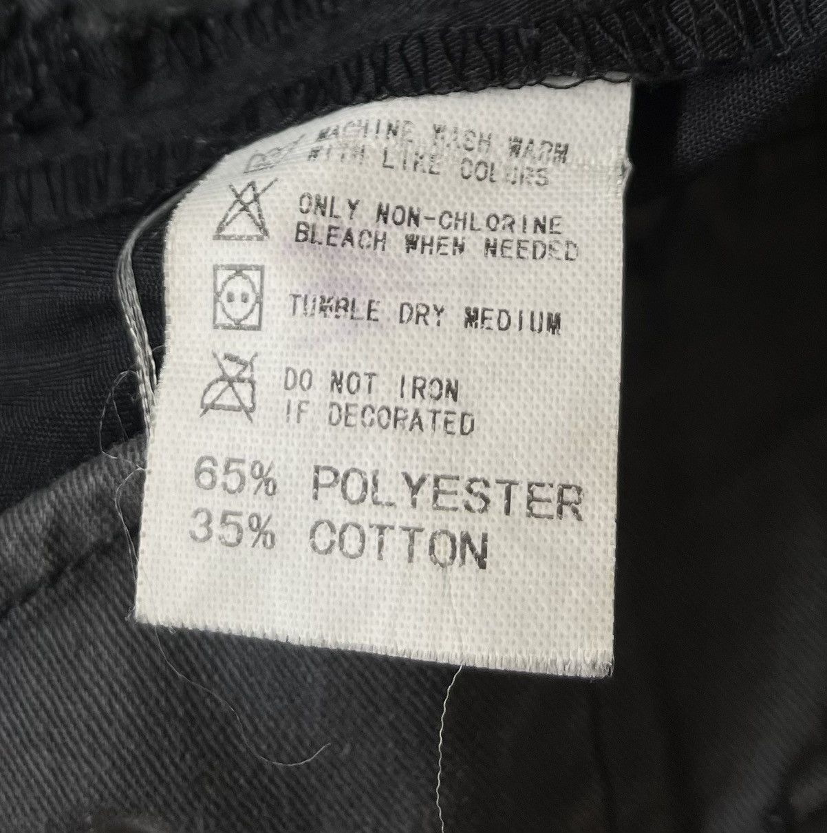 GOODENOUGH Vintage GDEH hiroshi fujiwara black straight trousers Size US 31 - 4 Thumbnail