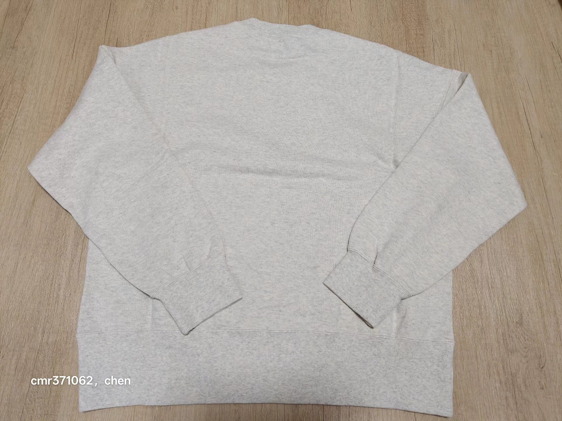 Visvim visvim 26SS Court Sweat L/S Cream Grey Size 5 Size US XXL / EU 58 / 5 - 7 Thumbnail
