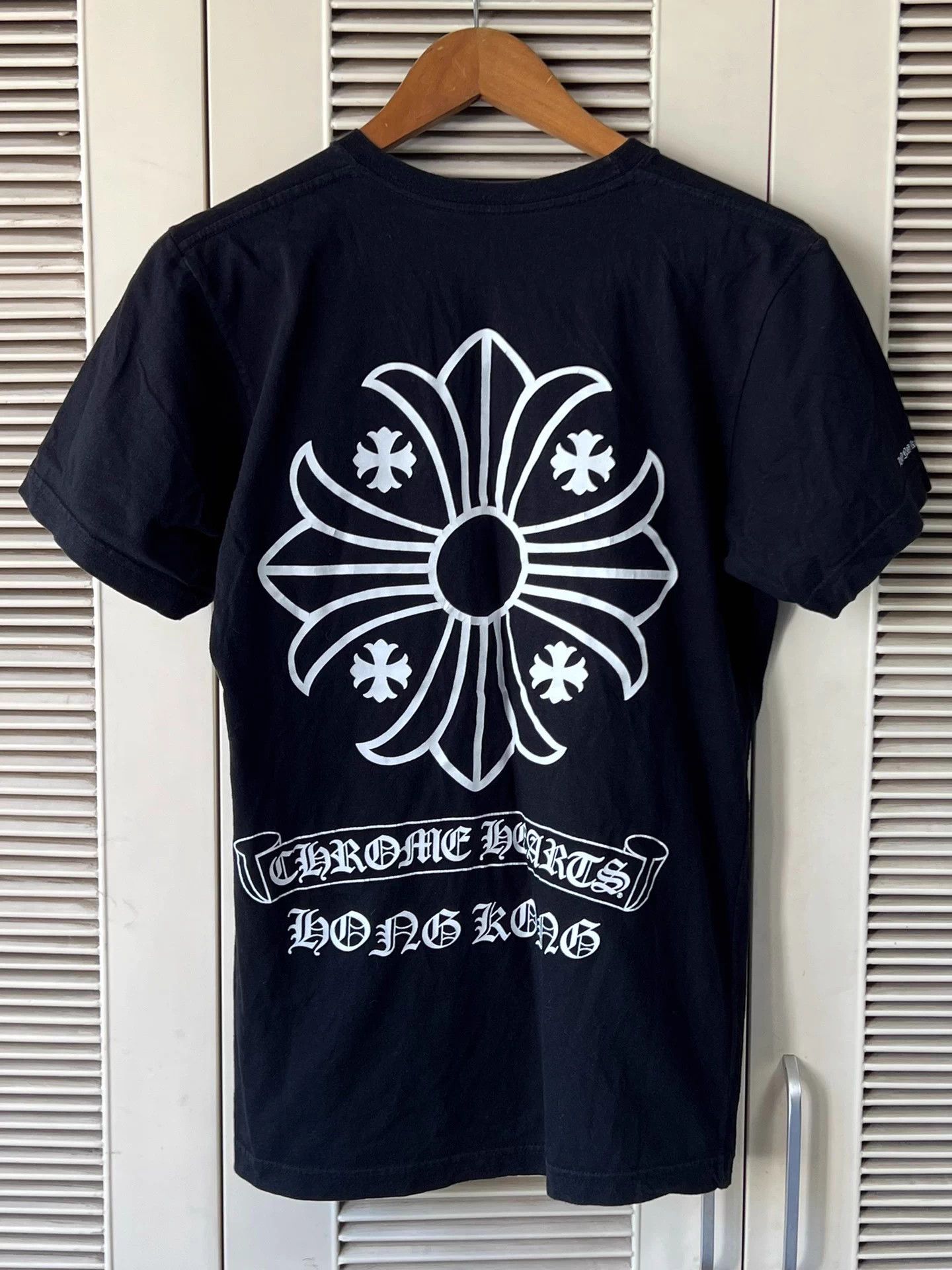 Chrome Hearts Chrome Hearts Black Short Sleeve T-Shirt M (Cross, Chest, Cuff) Size US M / EU 48-50 / 2 - 1 Thumbnail