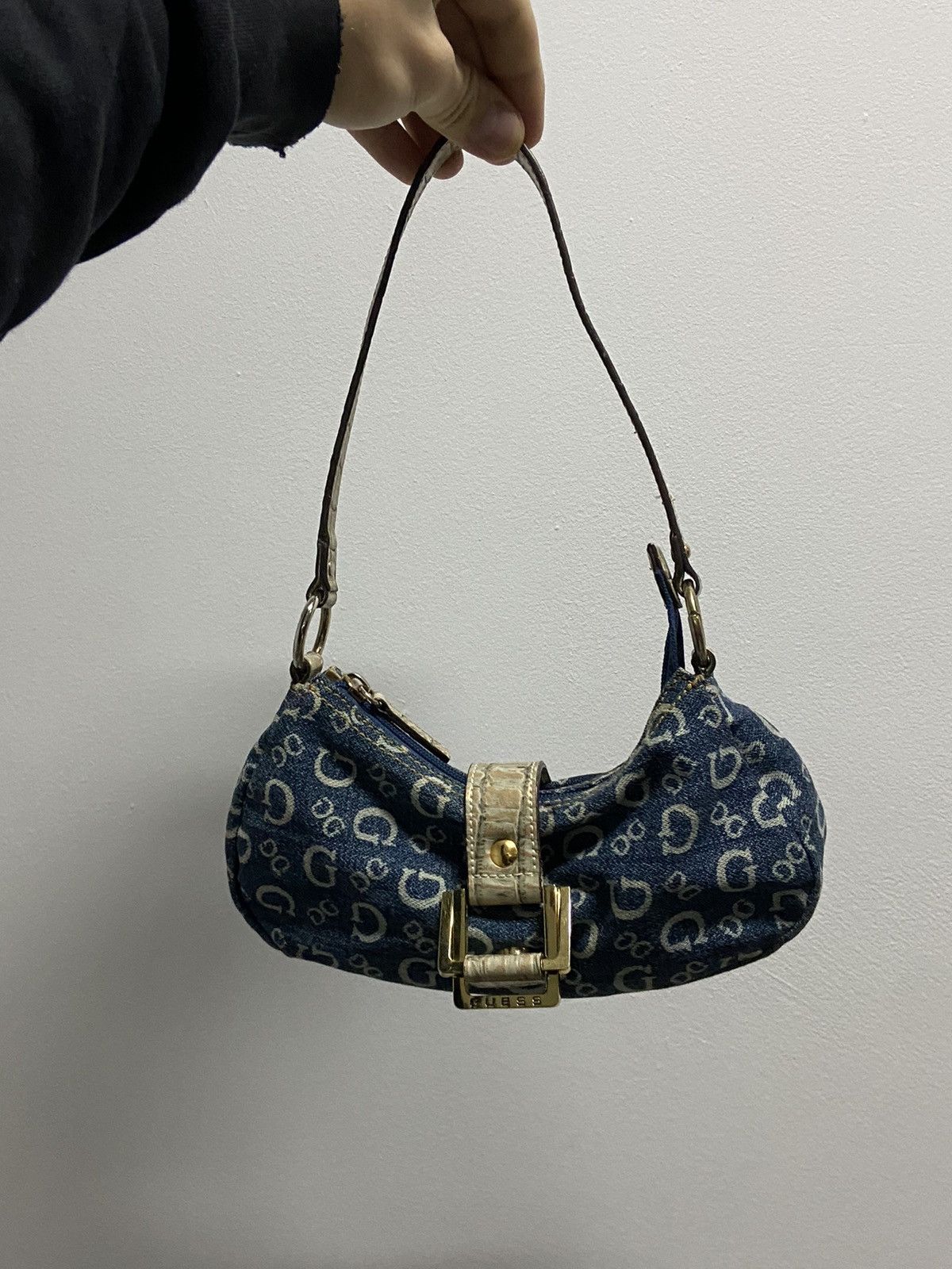 Guess × Vintage Guess Vintage small Bag monogram logo Size ONE SIZE - 1 Thumbnail