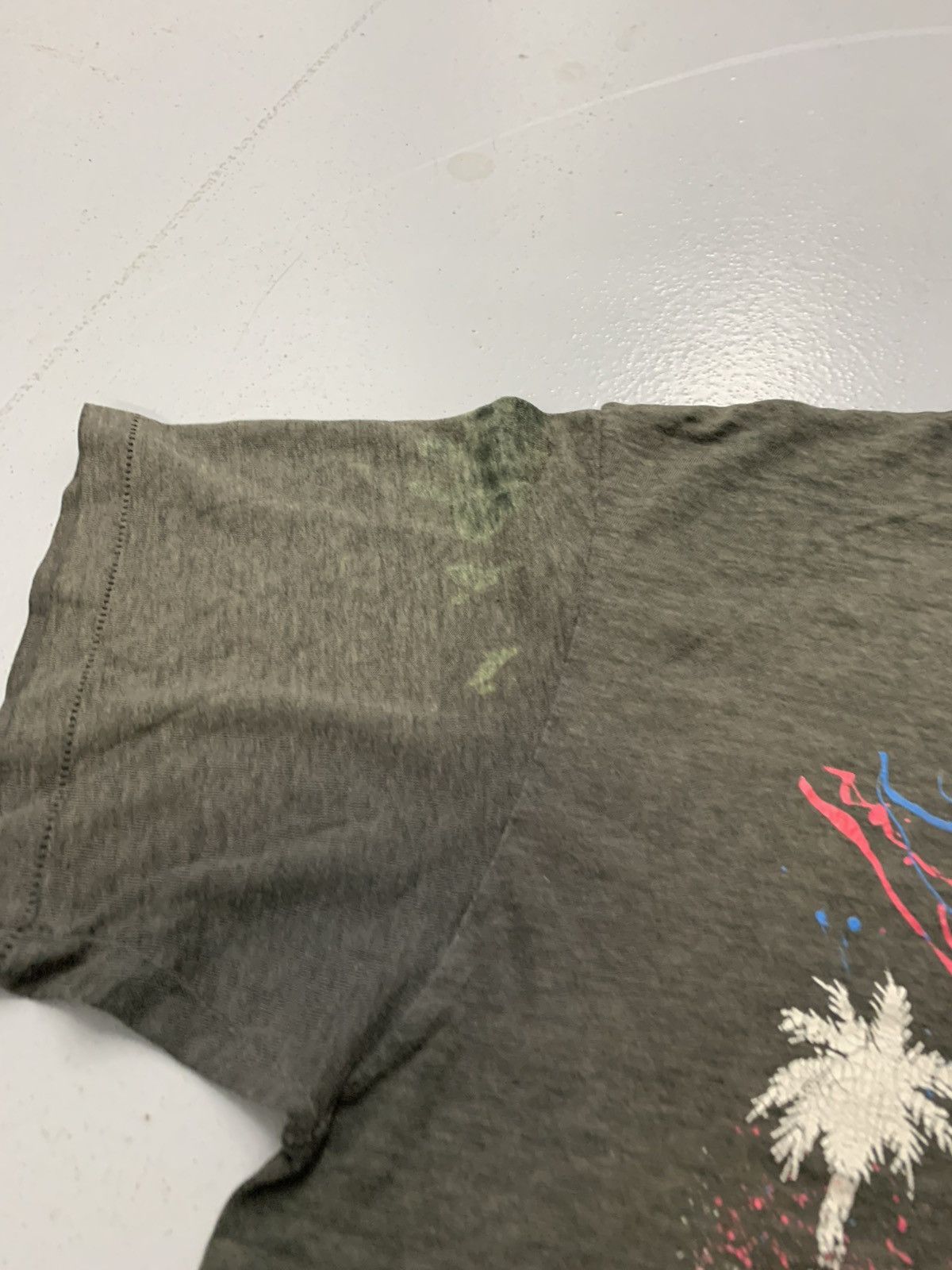 Vintage Rare Vintage 1970s Surf Art T-Shirt “Girard” Palm Trees Size US L / EU 52-54 / 3 - 3 Thumbnail