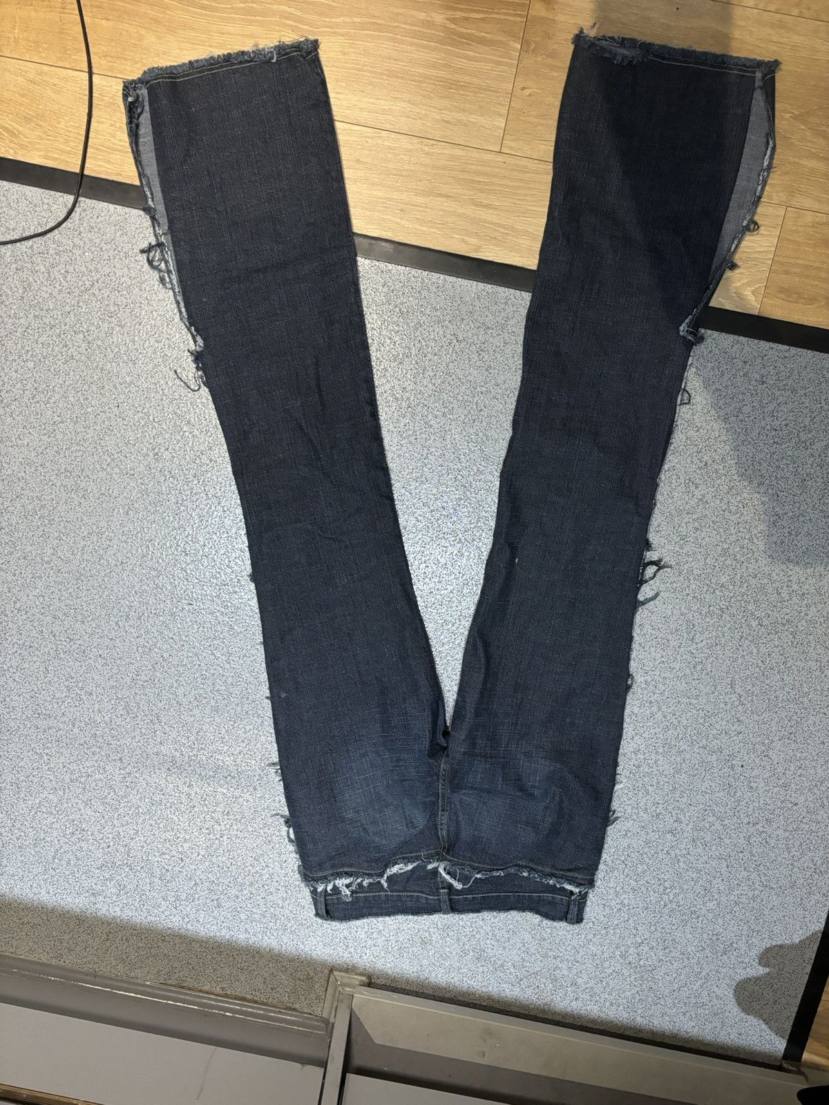 Diesel × Vintage Vintage diesel flared denim Size US 28 / EU 44 - 4 Thumbnail