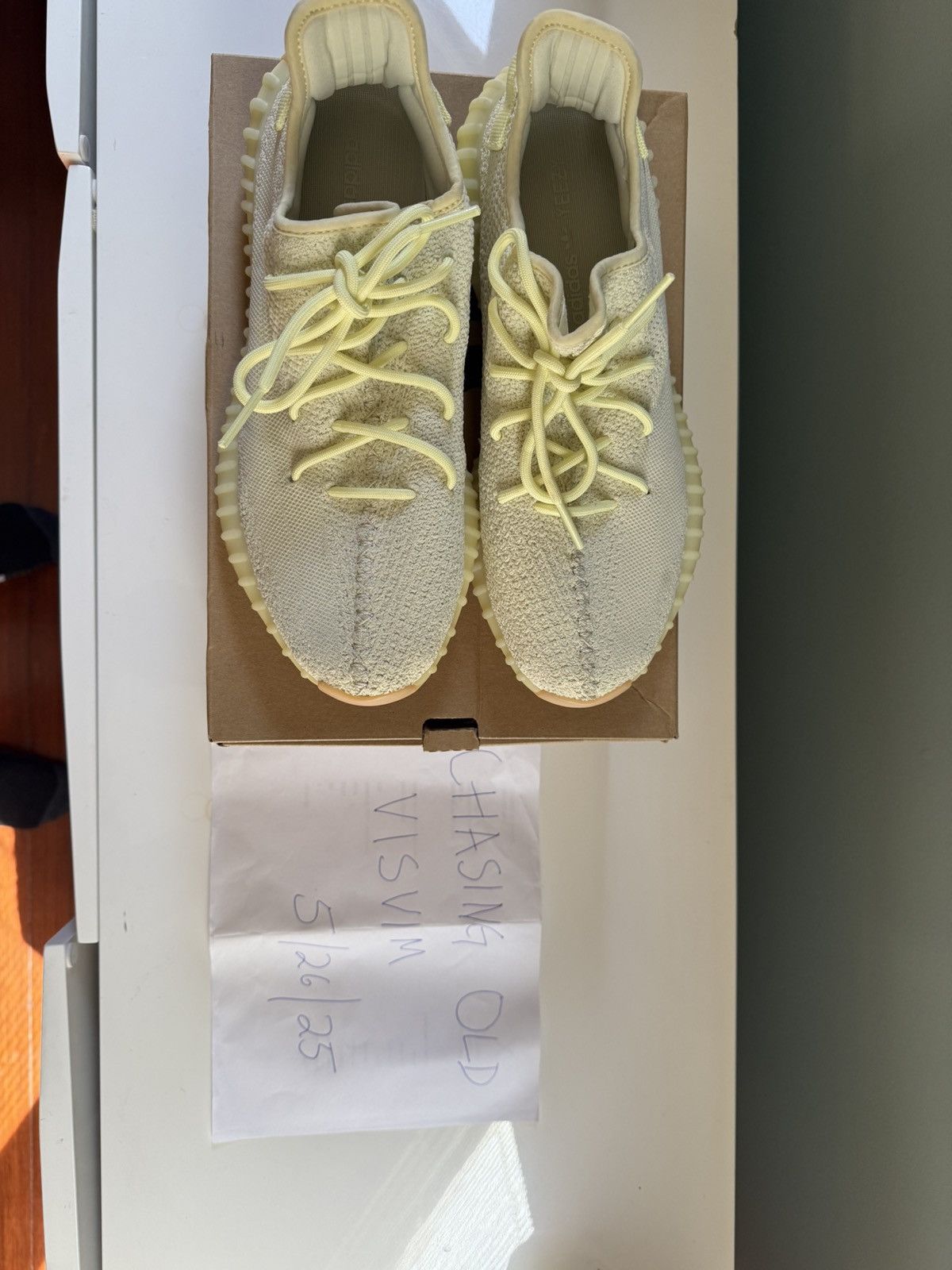 Adidas Yeezy Boost 350 V2 Butter (Barely Worn) Size US 10.5 / EU 43-44 - 5 Thumbnail