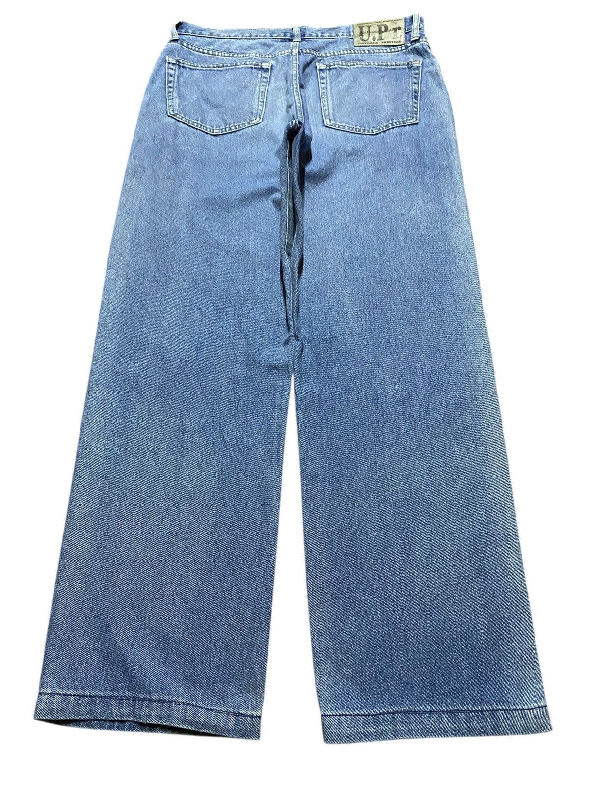 Renoma Vintage UP Renoma Uniform Prestige Distressed Loose Jeans Size US 33 - 2 Thumbnail