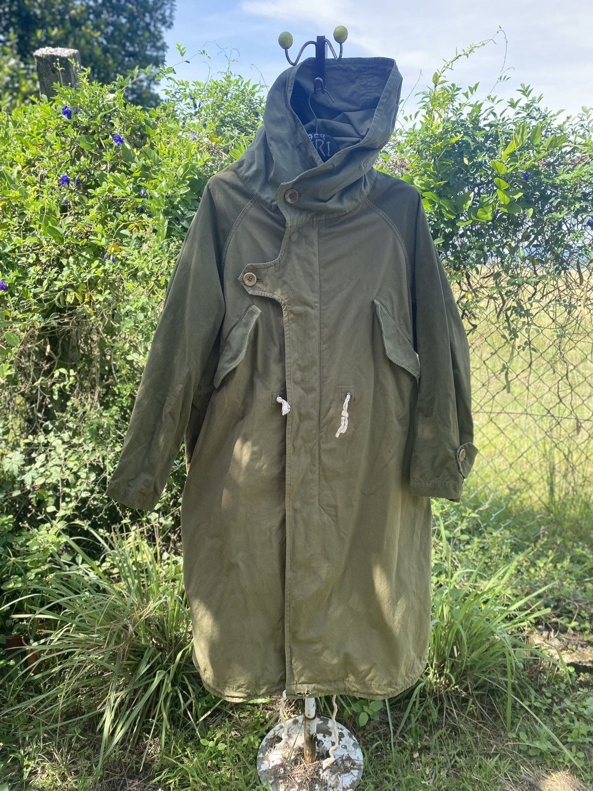 Vintage Y’s Yohji Yamamoto Olive Mod Coat Japan