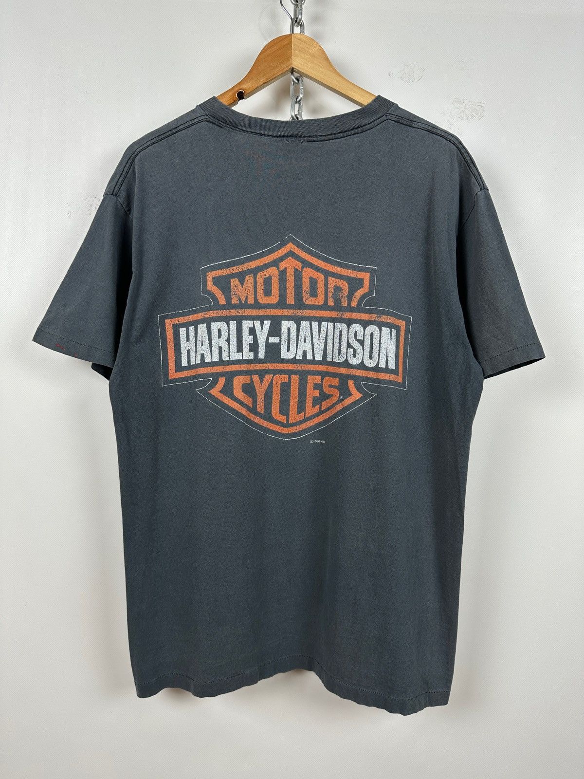 Harley Davidson 1996 Vintage Harley Davidson Nothing Sounds Single Stitch Size US XL / EU 56 / 4 - 2 Thumbnail