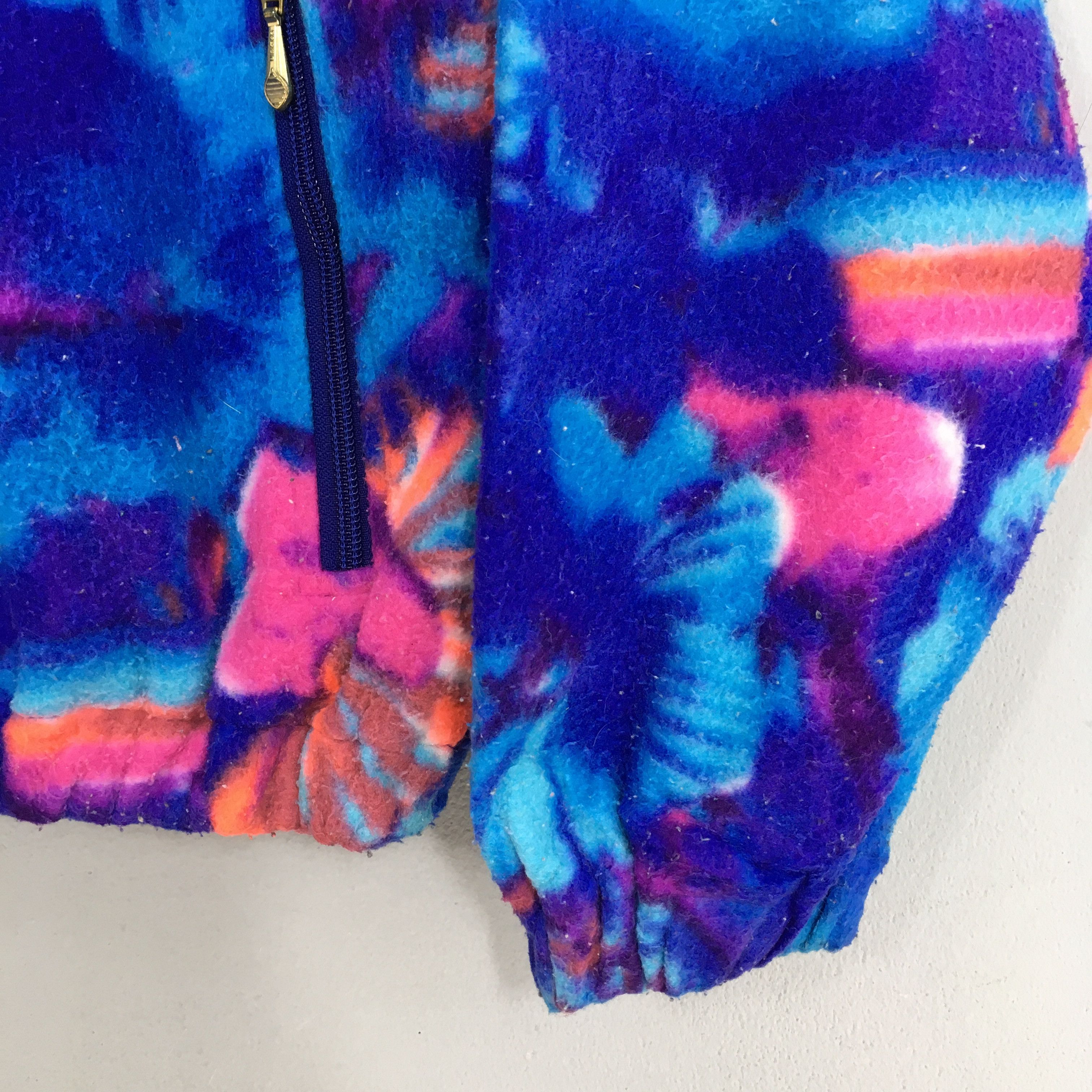 Goldwin Vintage Goldwin Japan Floral Fleece Jacket Medium Size US M / EU 48-50 / 2 - 3 Thumbnail