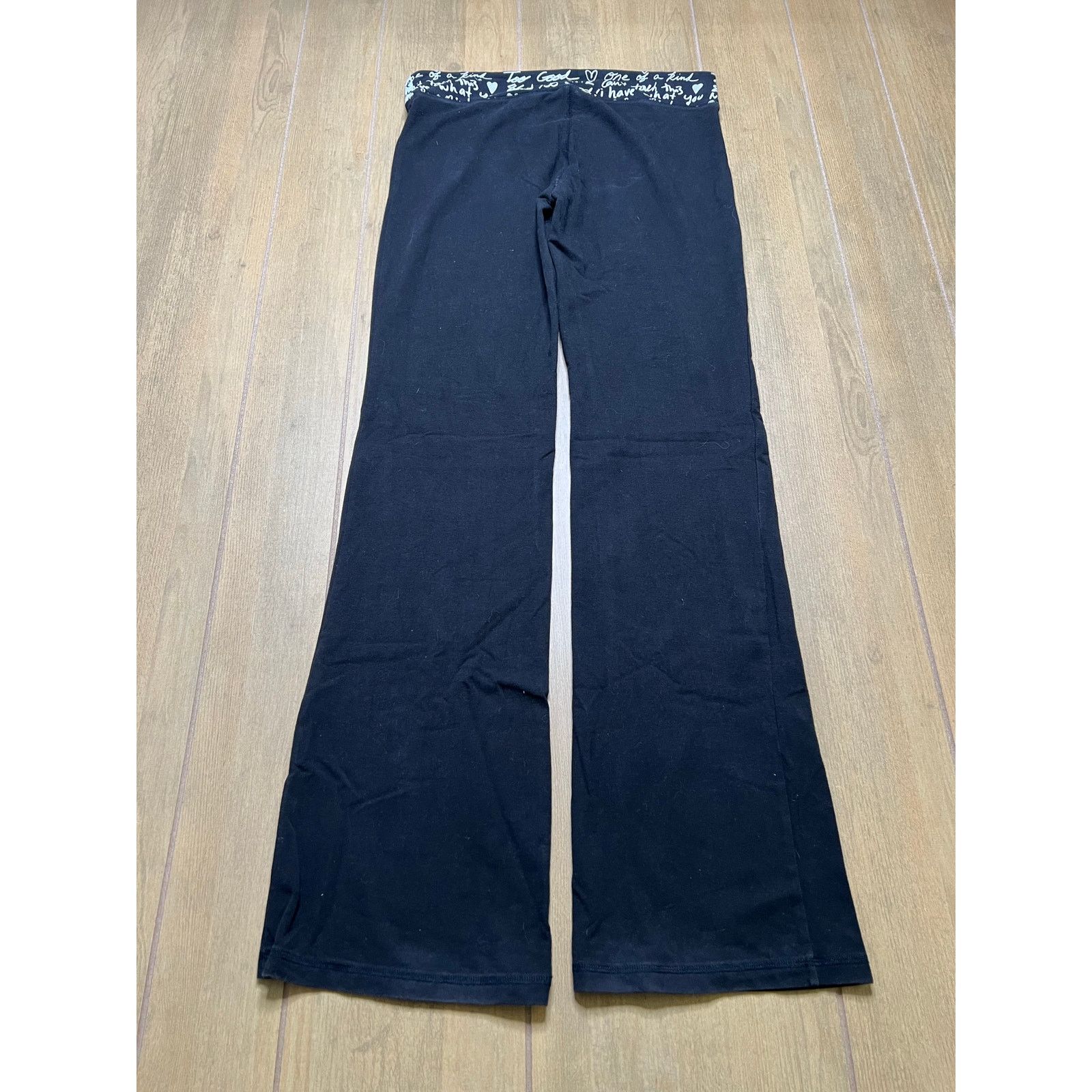 Pink PINK Victoria’s Secret Y2K Black Yoga Low Rise Flare M Size 30" / US 8 / IT 44 - 2 Thumbnail