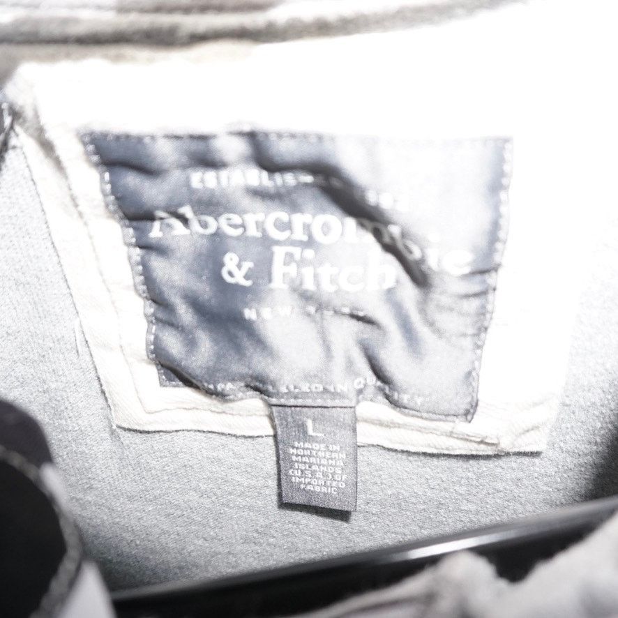 Abercrombie & Fitch Large - Vintage Y2K Abercrombie and Fitch raw hem henley LS Size US L / EU 52-54 / 3 - 3 Thumbnail