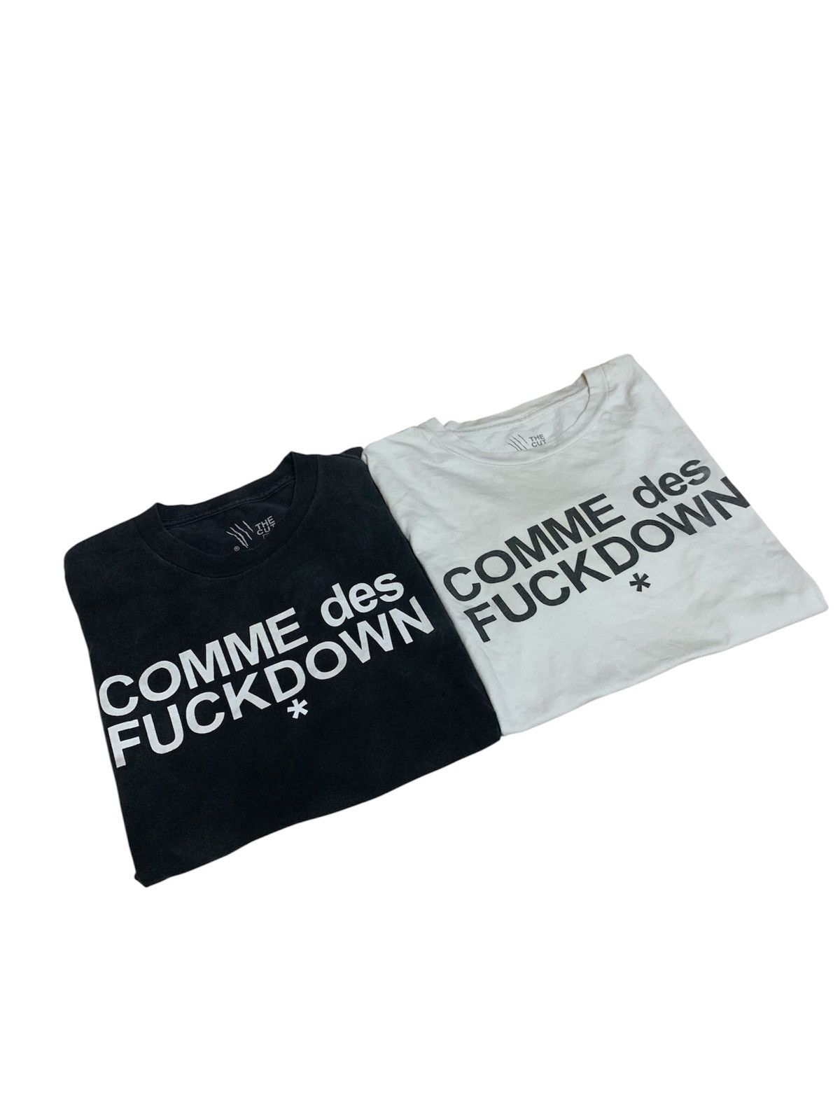 Comme Des Fuck Down Comme des fuckdown shirt white&black Size US M / EU 48-50 / 2 - 2 Thumbnail