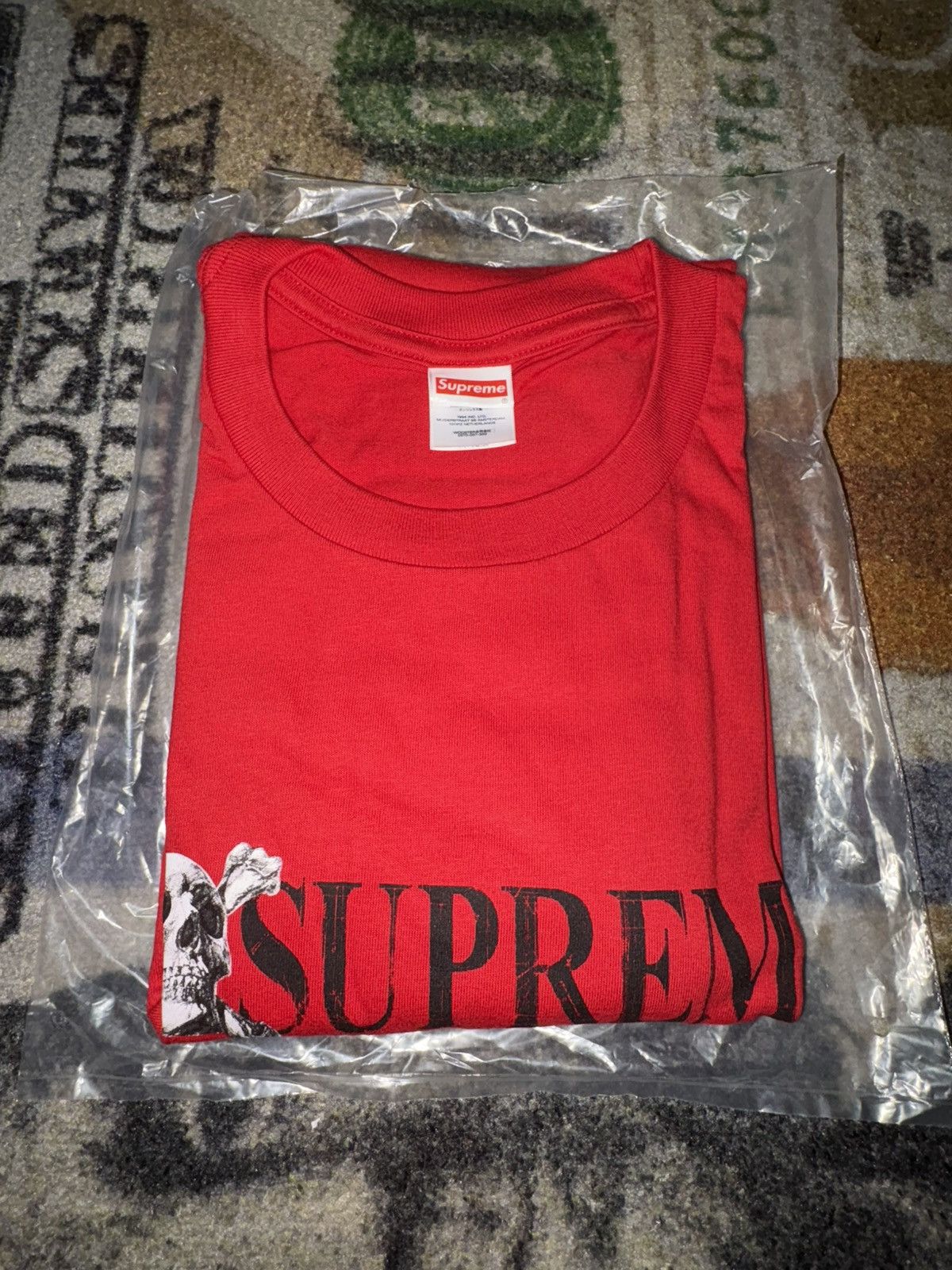 Supreme New Drop Supreme Skull Tee | Grailed