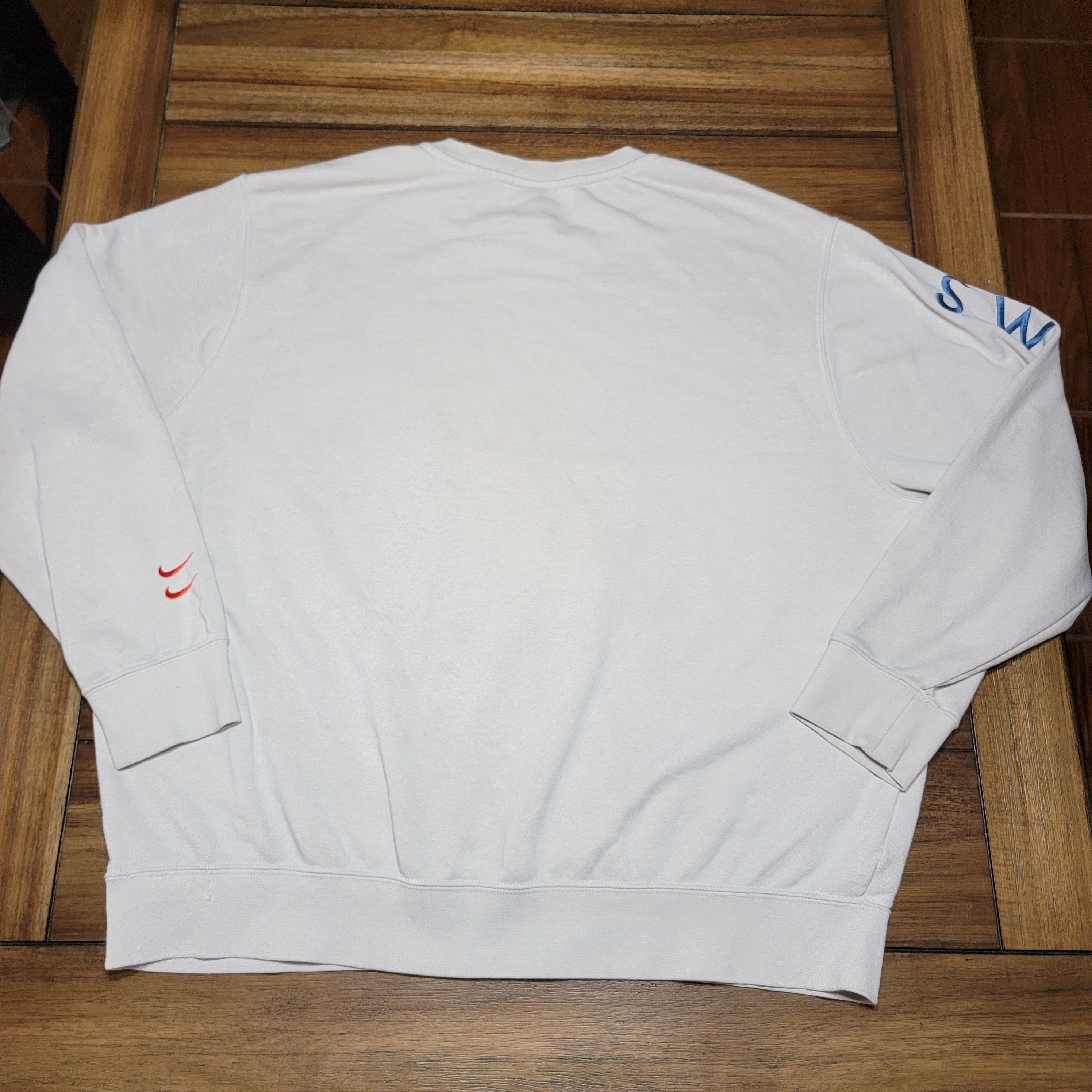 Nike Nike LS Crewneck Oversized Sweatshirt "Trademark Swoosh" -XL Size XL / US 12-14 / IT 48-50 - 3 Thumbnail