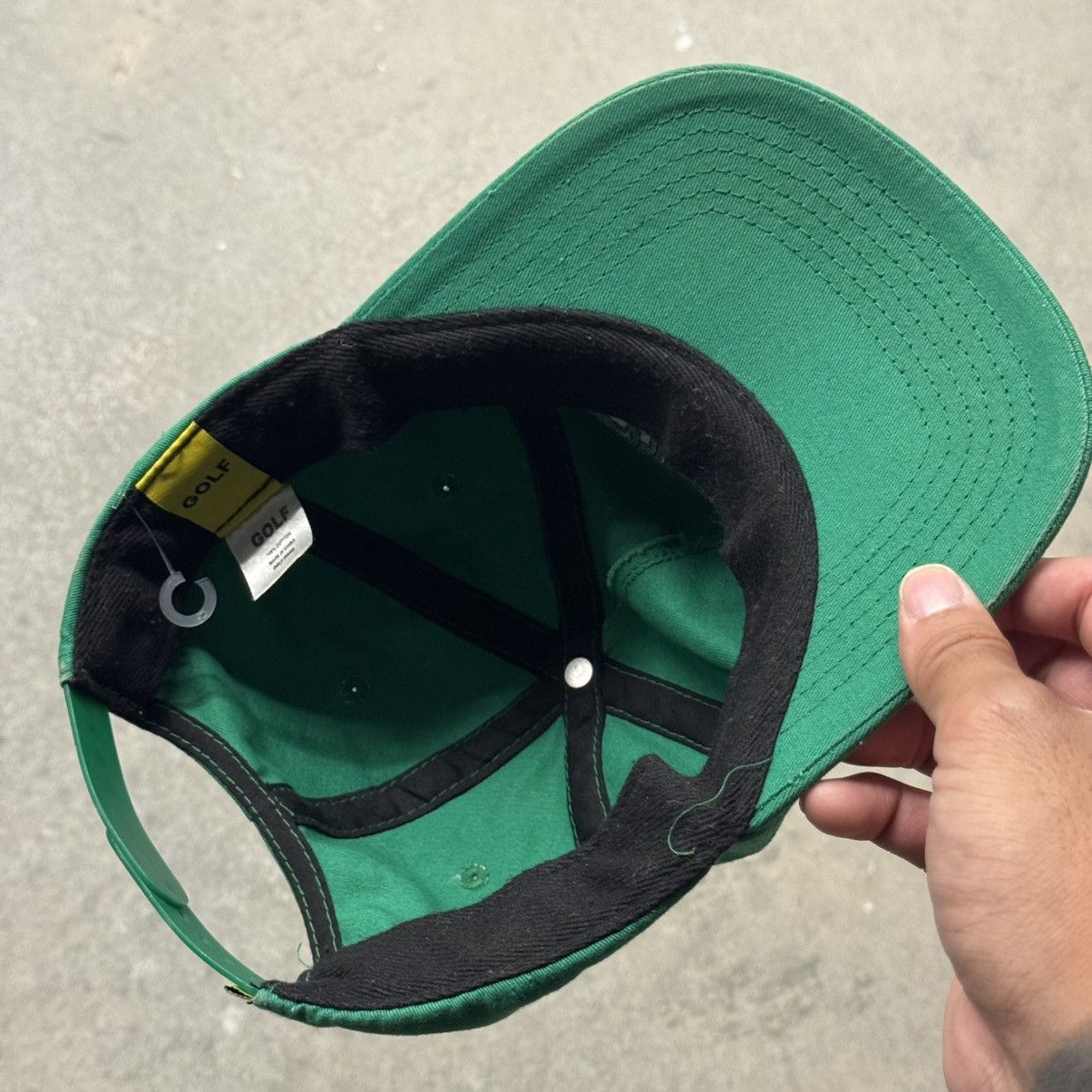 Golf Wang Golf Wang Psychogolf Green Snapback Hat Cap Size ONE SIZE - 3 Thumbnail
