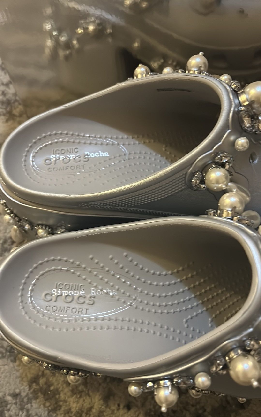 Crocs × Simone Rocha SIMONE ROCHA X CROCS Siren Spiked Clogs Size US 9 / IT 39 - 4 Thumbnail