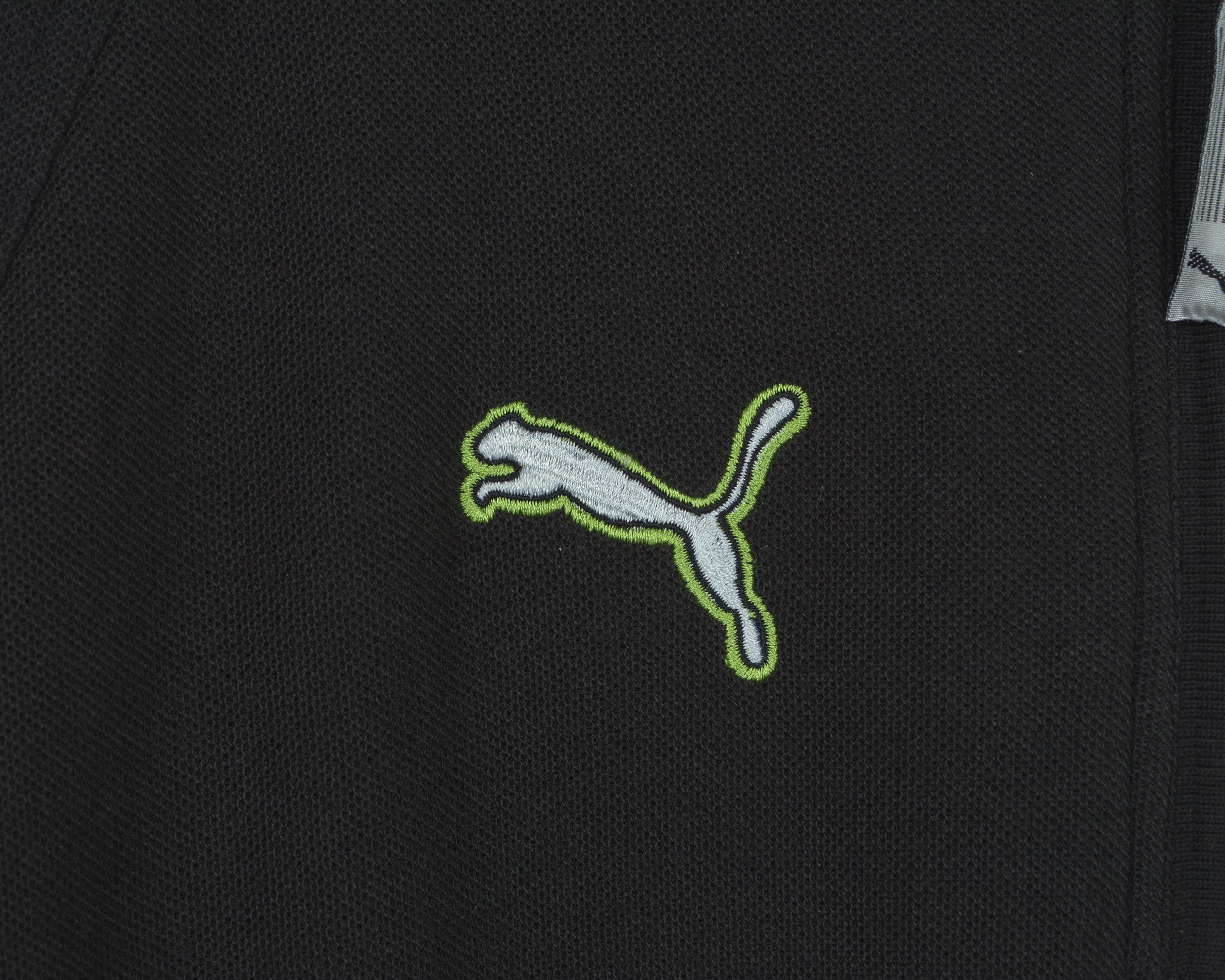 Puma 90's Vintage Puma Polo shirt Zip Neck Jersey Tee Taped L Size US L / EU 52-54 / 3 - 7 Thumbnail