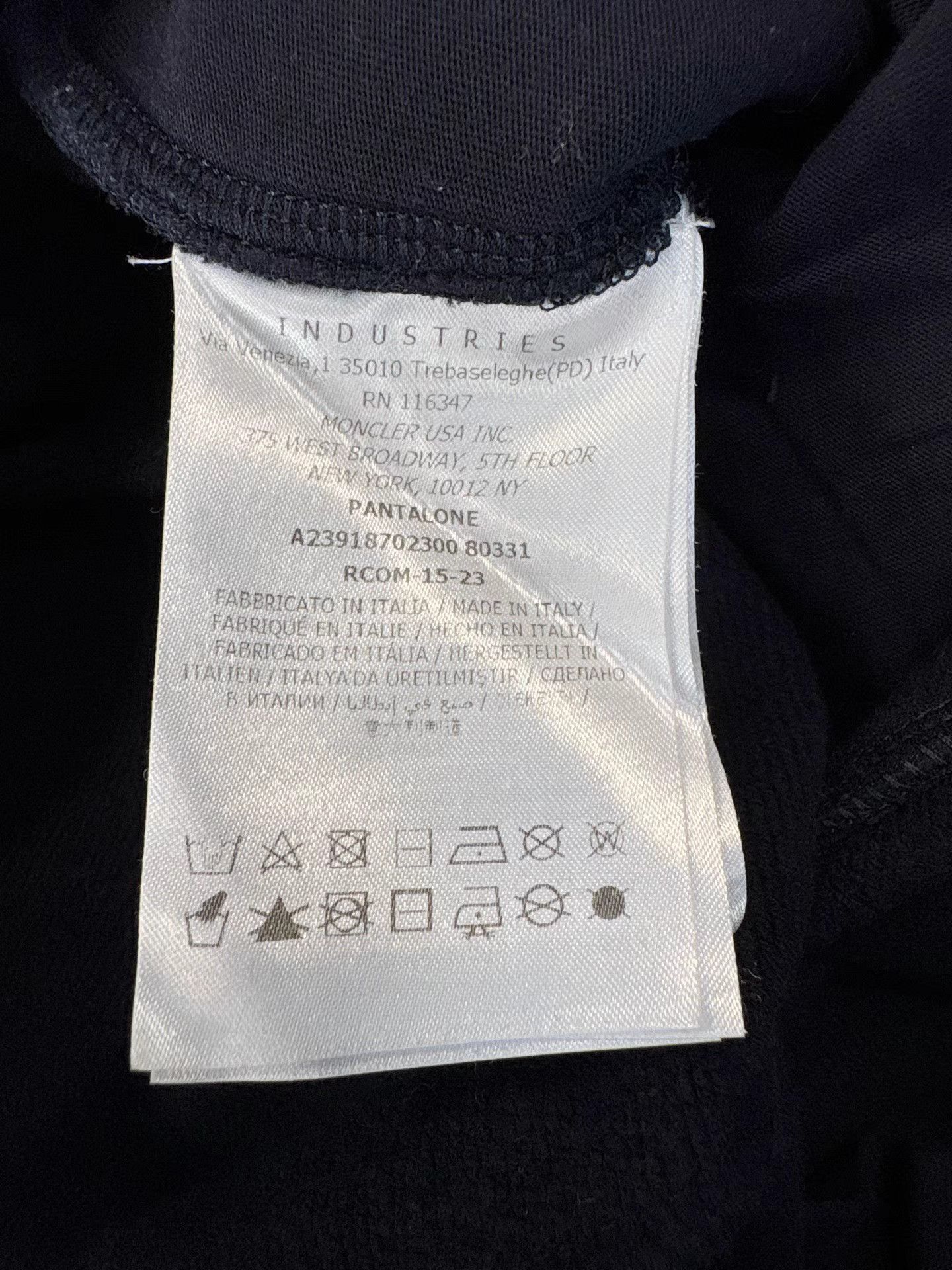 Moncler MONCLER Logo Embroidered Trousers K1 Size US 31 - 5 Thumbnail