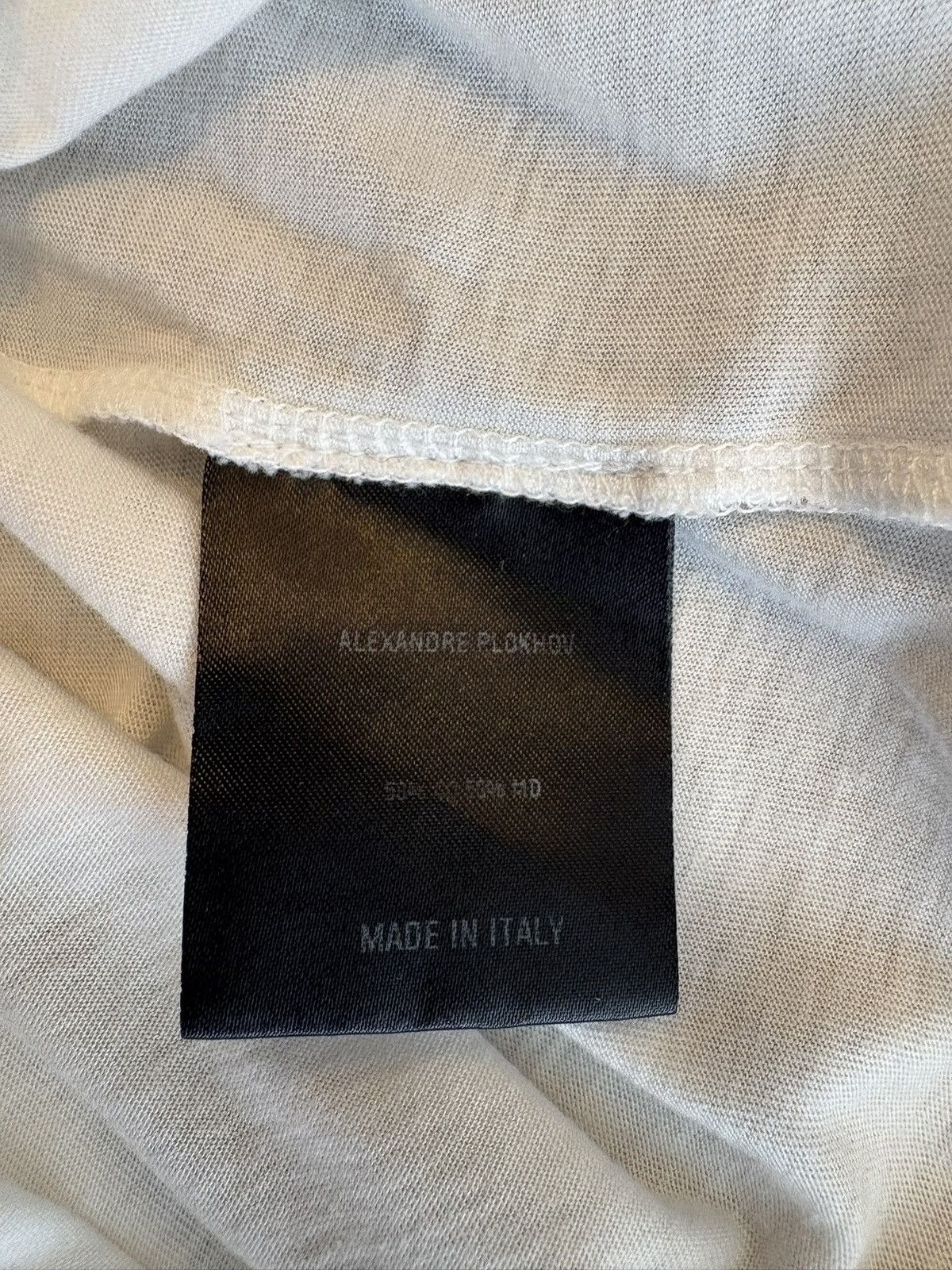 Alexandre Plokhov BNWT White T Size US S / EU 44-46 / 1 - 6 Thumbnail