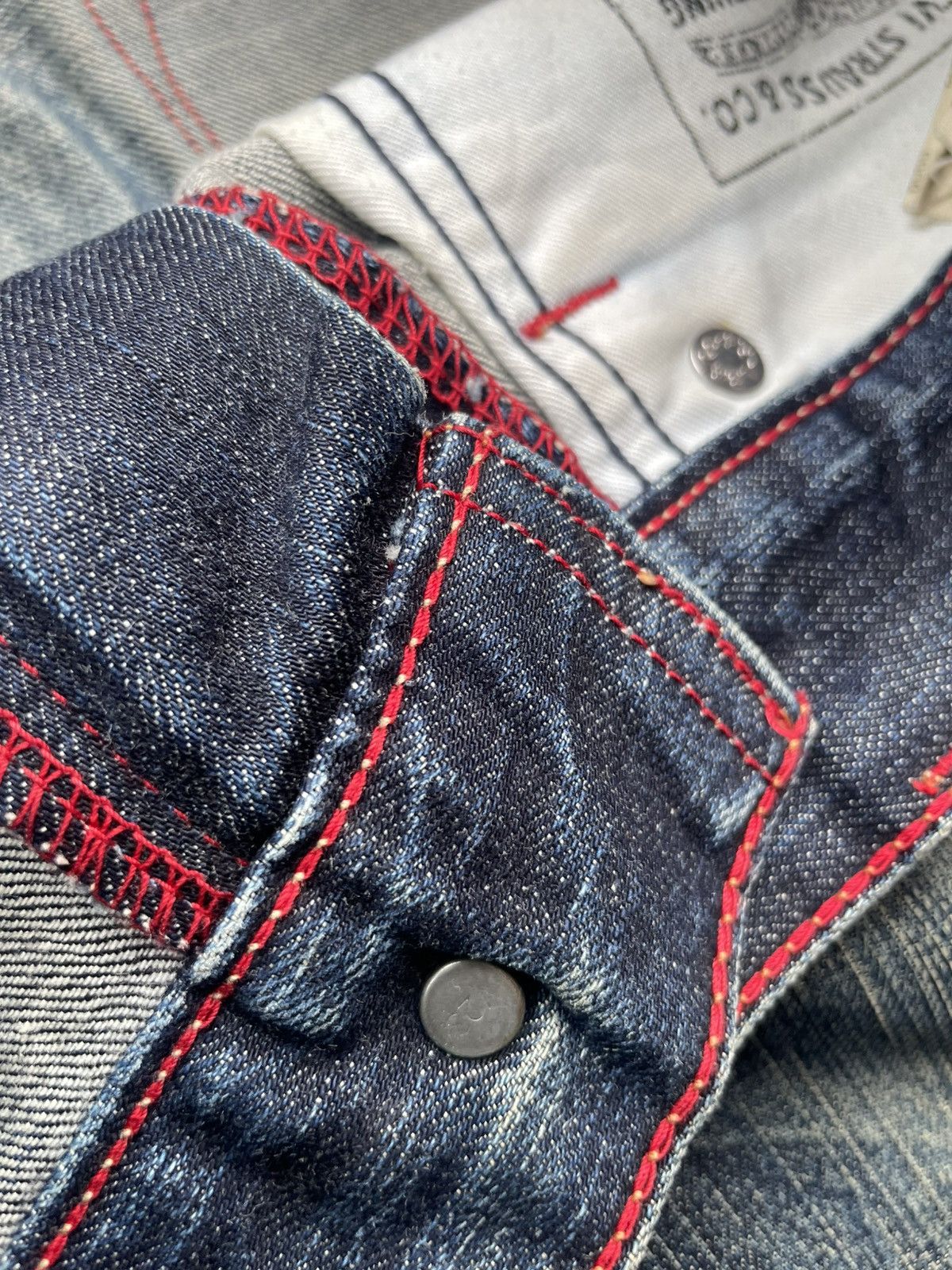Levi's Levis 504 Faded & Distresed Size US 32 / EU 48 - 18 Thumbnail